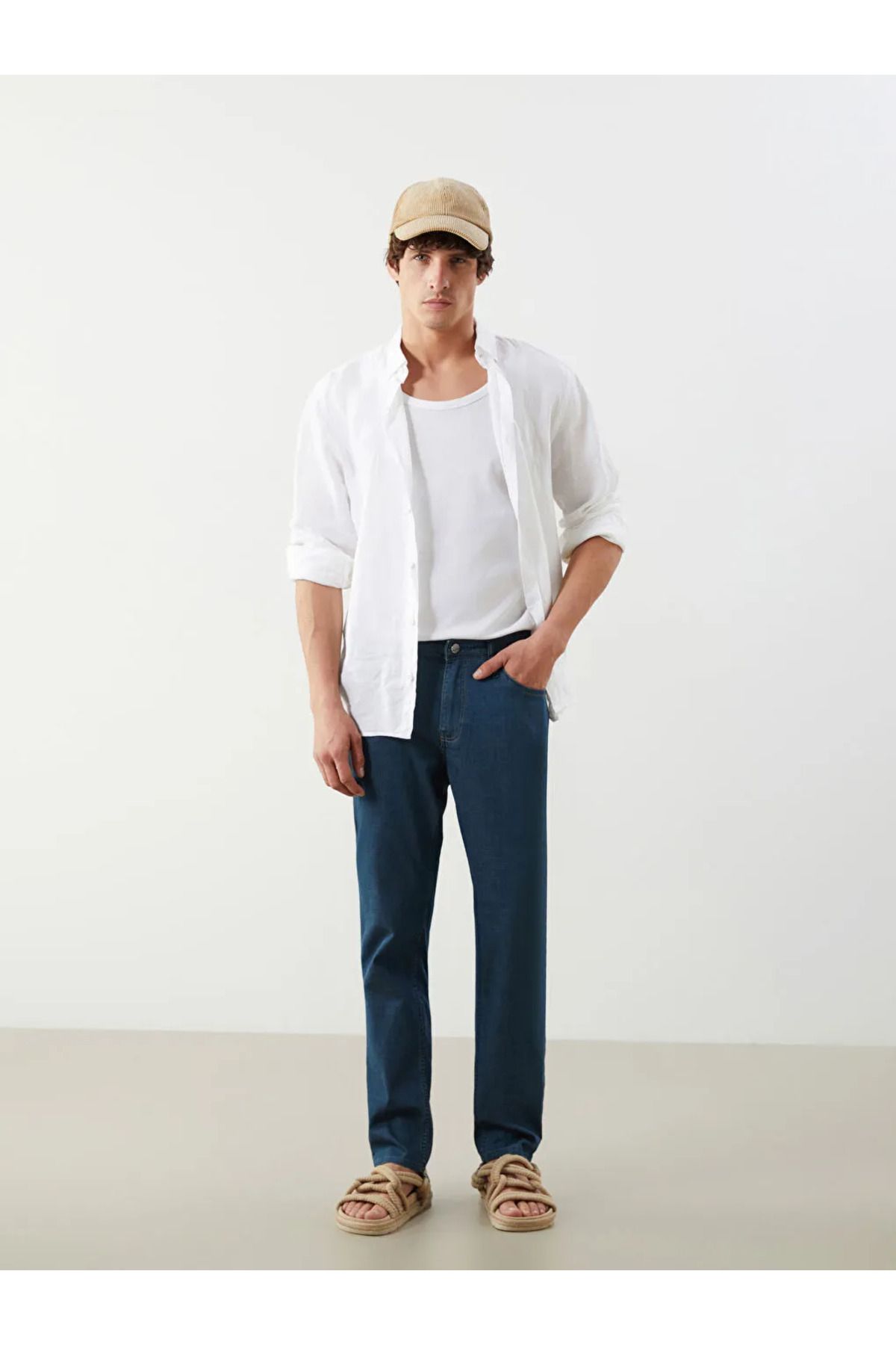LC Waikiki LCW Jeans Indigo 779 Regular Fit Erkek Jean Pantolon