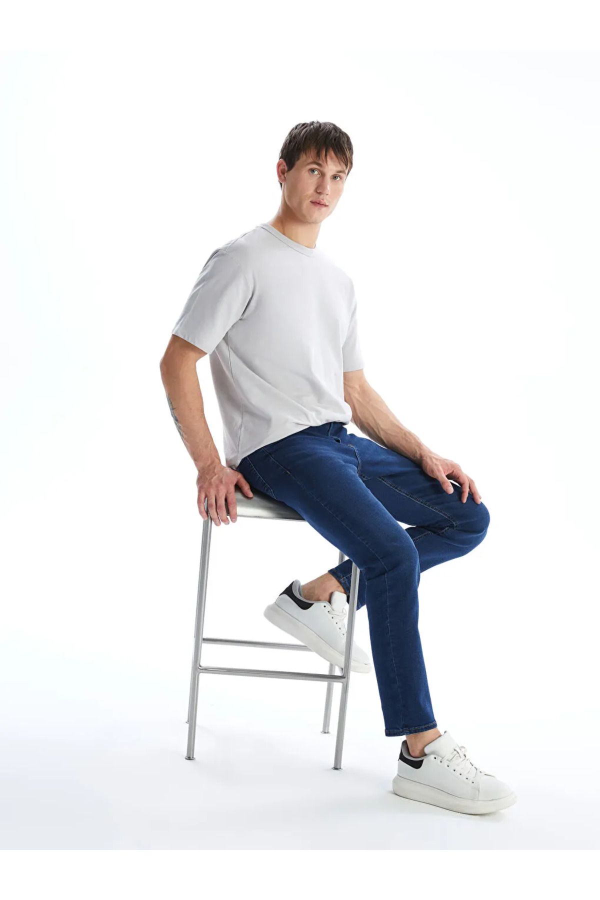 LC Waikiki LCW ECO Indigo Slim Fit Erkek Jean Pantolon