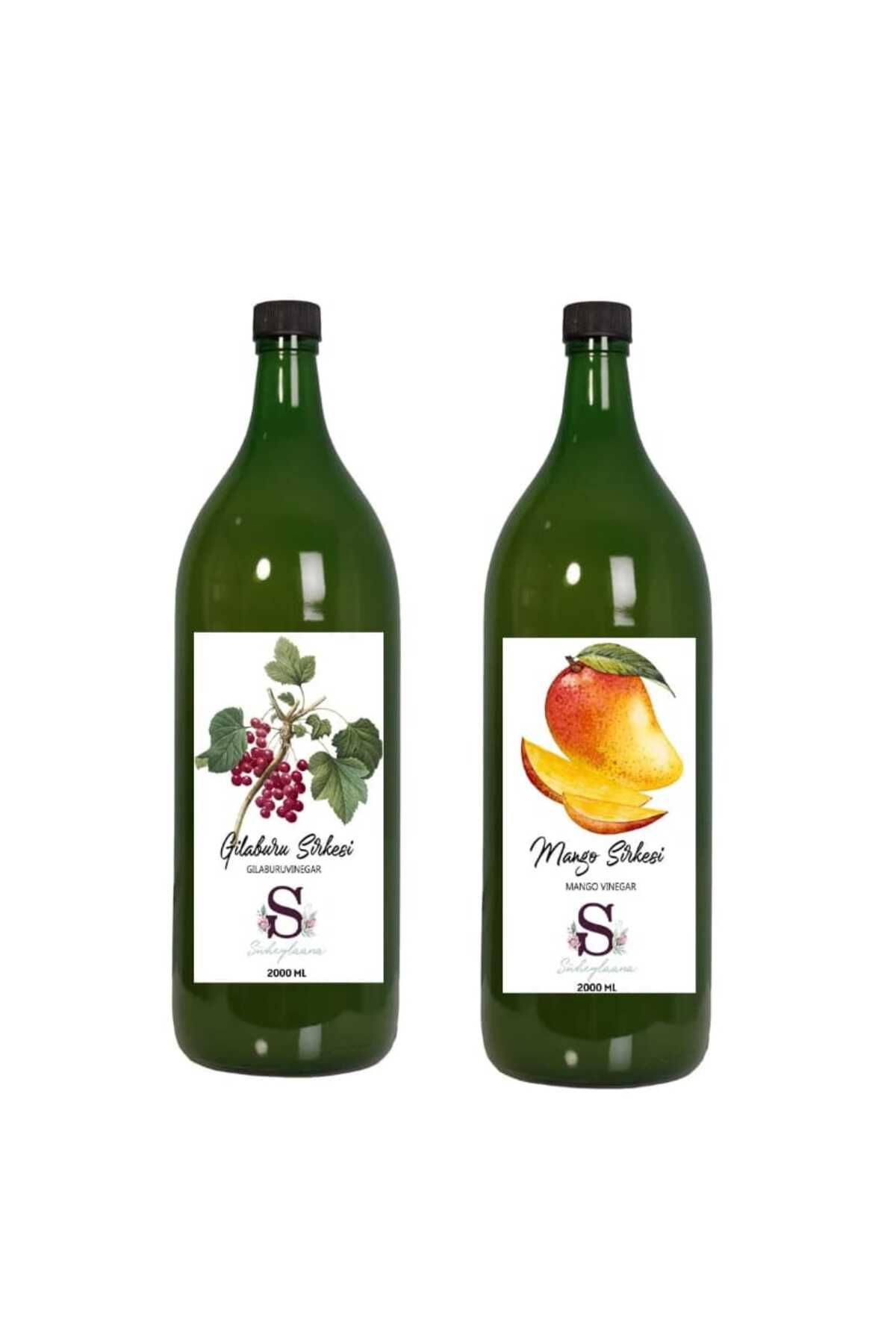 Süheylaana Doğal Gilaburu Sirkesi 2000 Ml - Doğal Mango Sirkesi 2000 Ml
