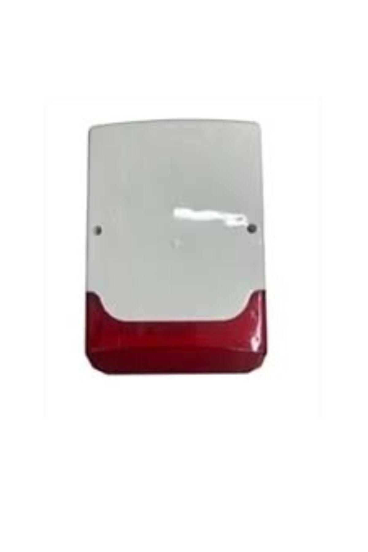 Genel Markalar Caydırıcı Siren | Kırmızı LED Işıklı Dış Mekan Alarm Kutusu | Gerçekçi Görünümlü Maket