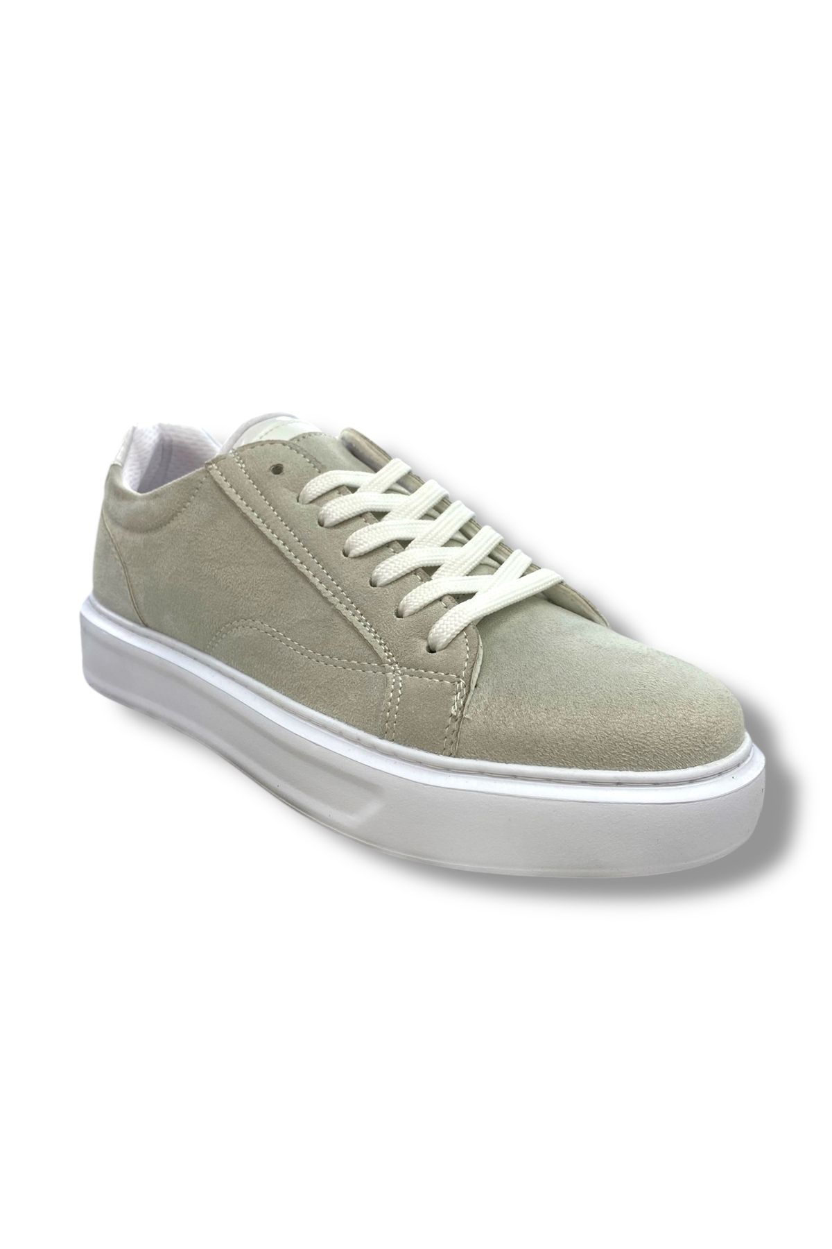 CONTEYNER Süet Erkek Sneaker Günlük Kullanım Buz Gri Ayakkabı
