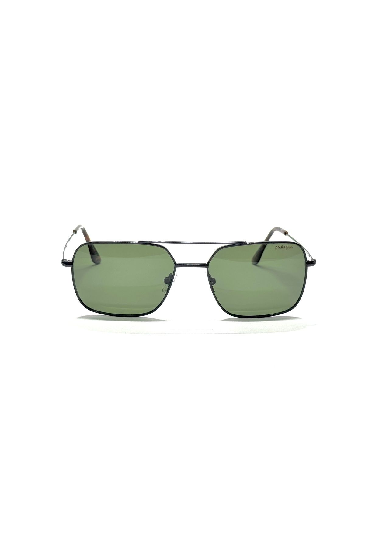 paolo gion 2034 c15 yeşil uv 400 filtreli unisex güneş gözlüğü 52-20-143