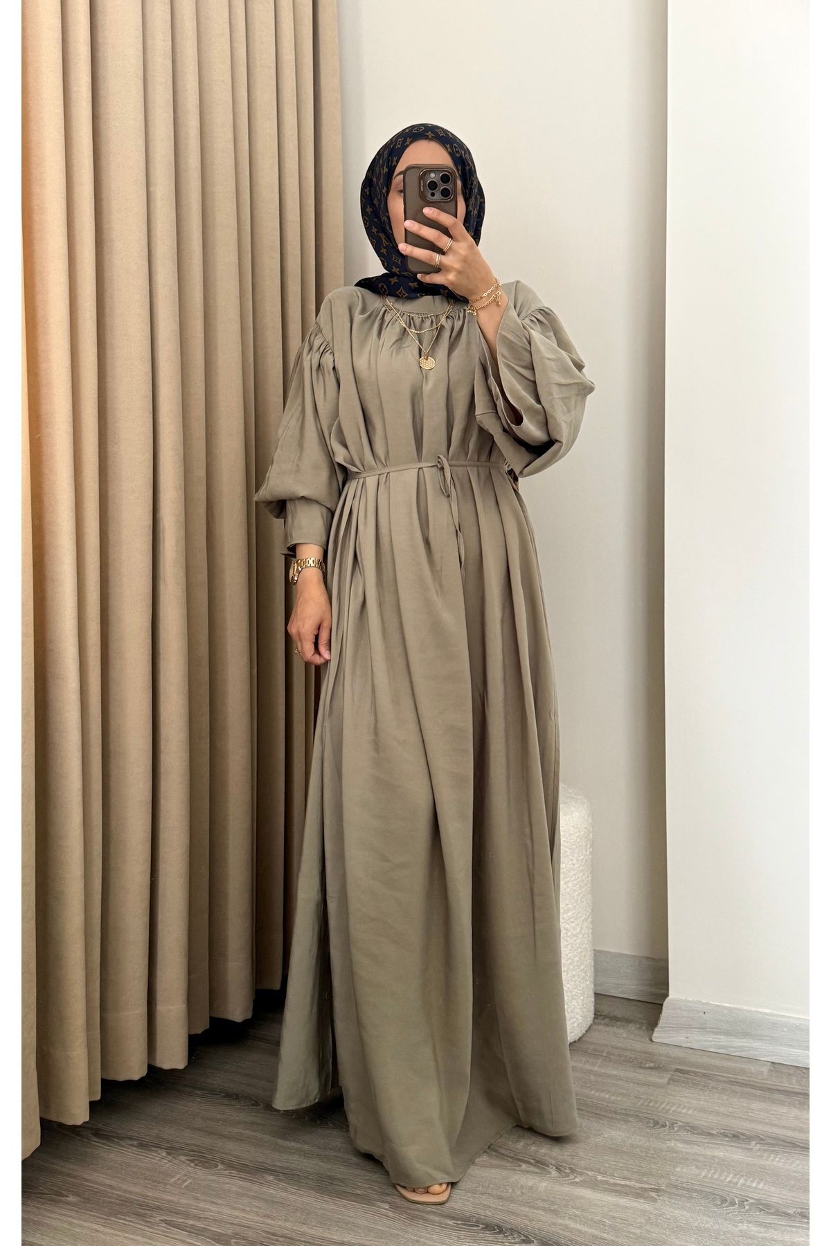 MERİÇ BOUTİQUE Soft kumaş geniş kalıp Elbise