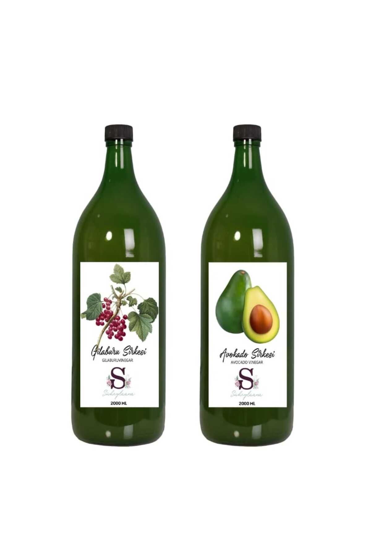 Süheylaana Doğal Gilaburu Sirkesi 2000 Ml - Doğal Avokado Sirkesi 2000 Ml