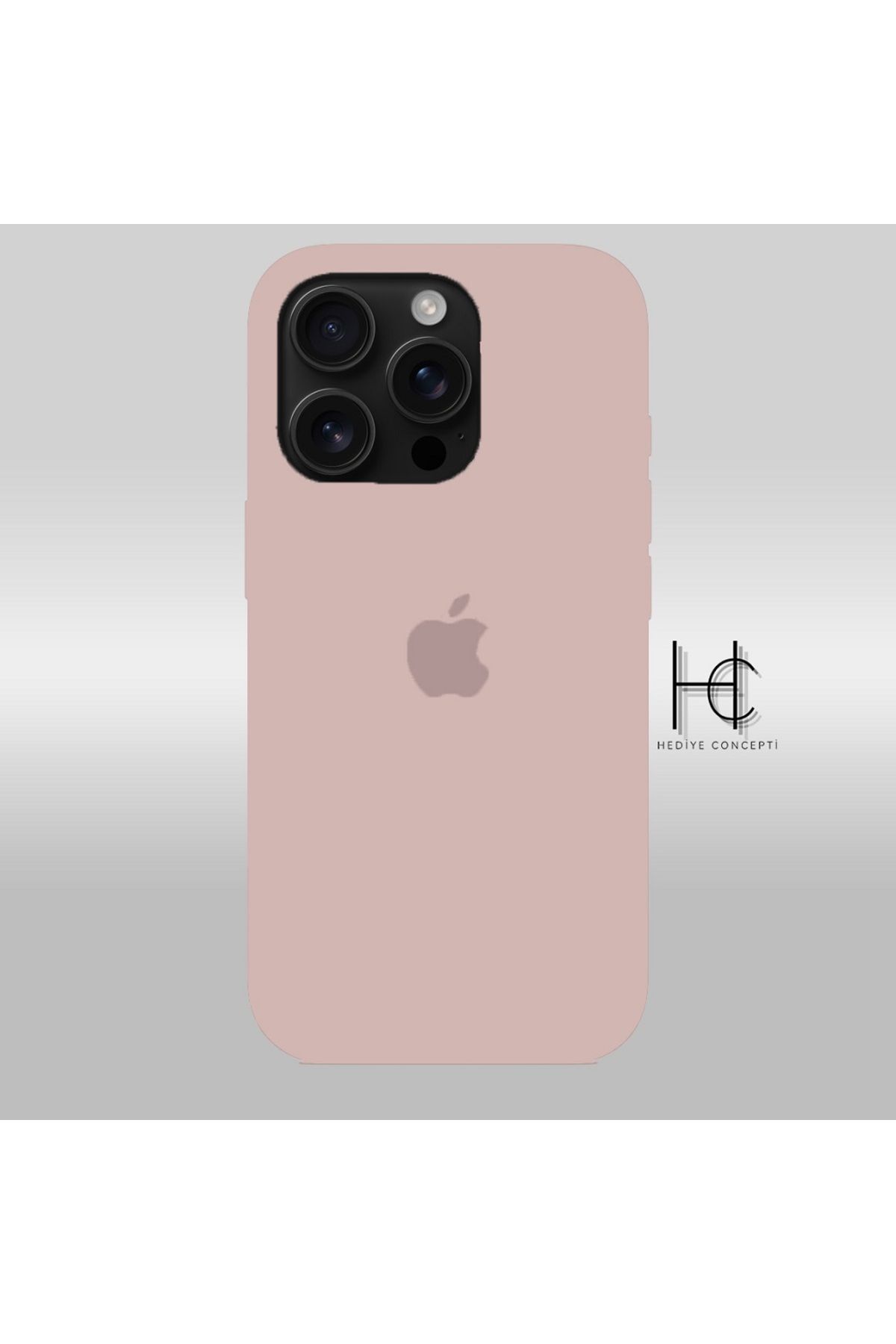 hediyeconcepti iPhone 16 Pro Uyumlu Yumuşak Silikon Telefon Kılıfı
