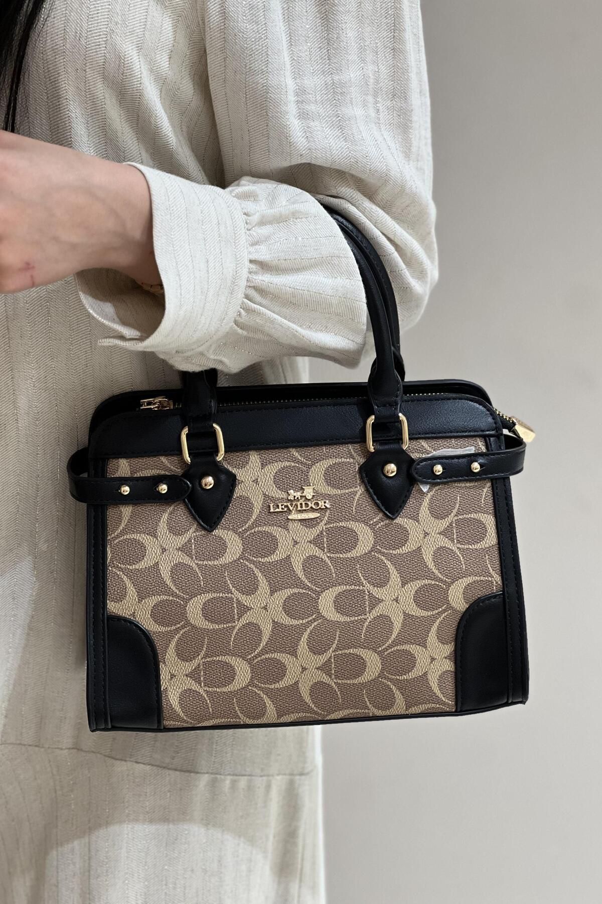 Levidor Monogram El Omuz Ve Çapraz Kullanım Çanta