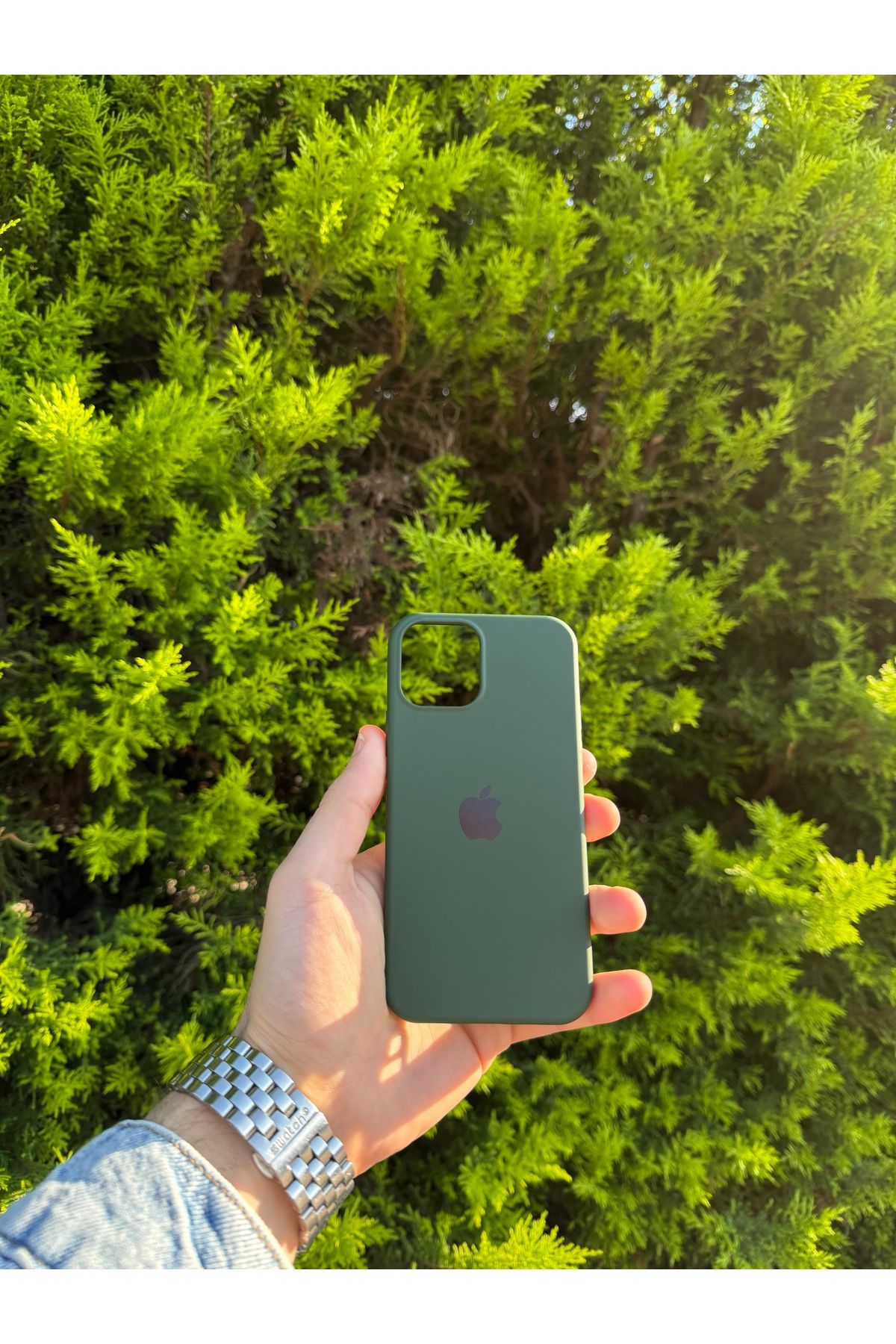 Thelioncase Apple iPhone 12/12 Pro Lansman Uyumlu İçi Kadife Silikon Kılıf