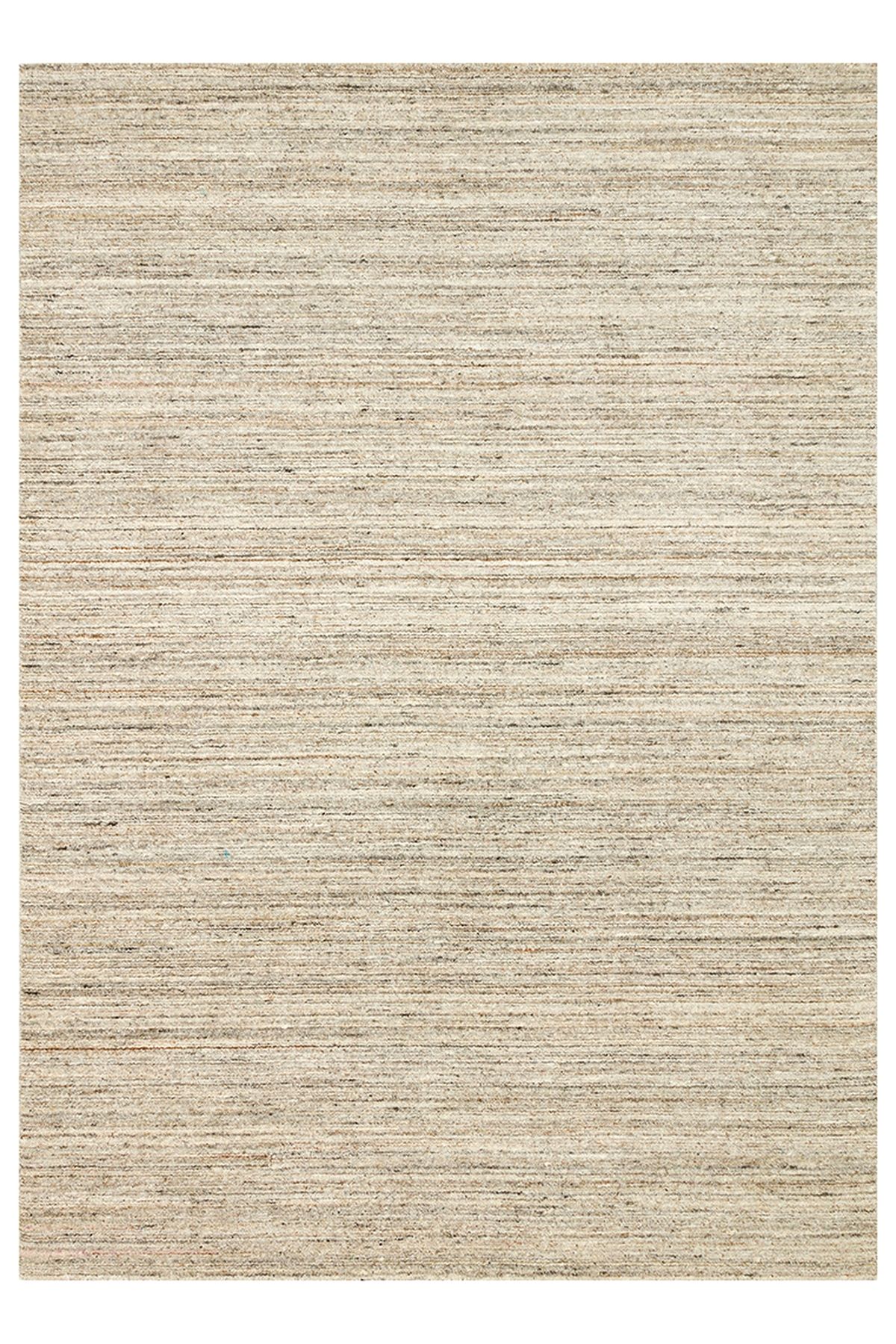 CARPETDOCIA Helsinki Serisi %100 Naturel Yün ve Viskon El Dokuma Modern İskandinav Salon Oturma Odası Halı STON