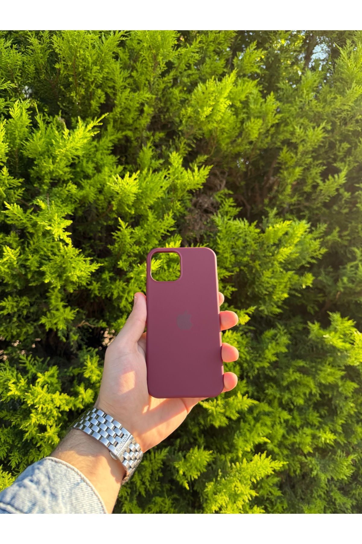 Thelioncase Apple iPhone 12/12 Pro Lansman Uyumlu İçi Kadife Silikon Kılıf