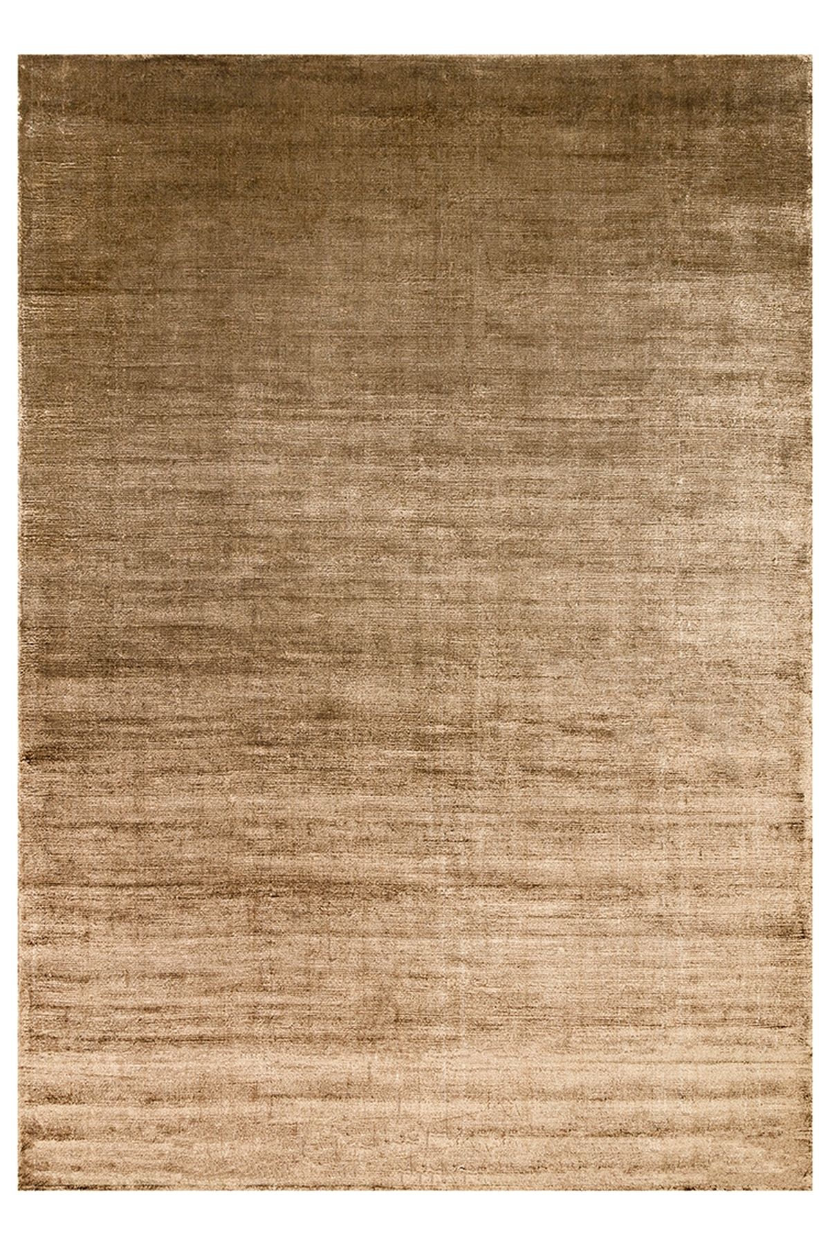 CARPETDOCIA Mulberry Serisi %100 Rayon El Dokuma Parlak Modern Salon Oturma Odası Halı GOLD