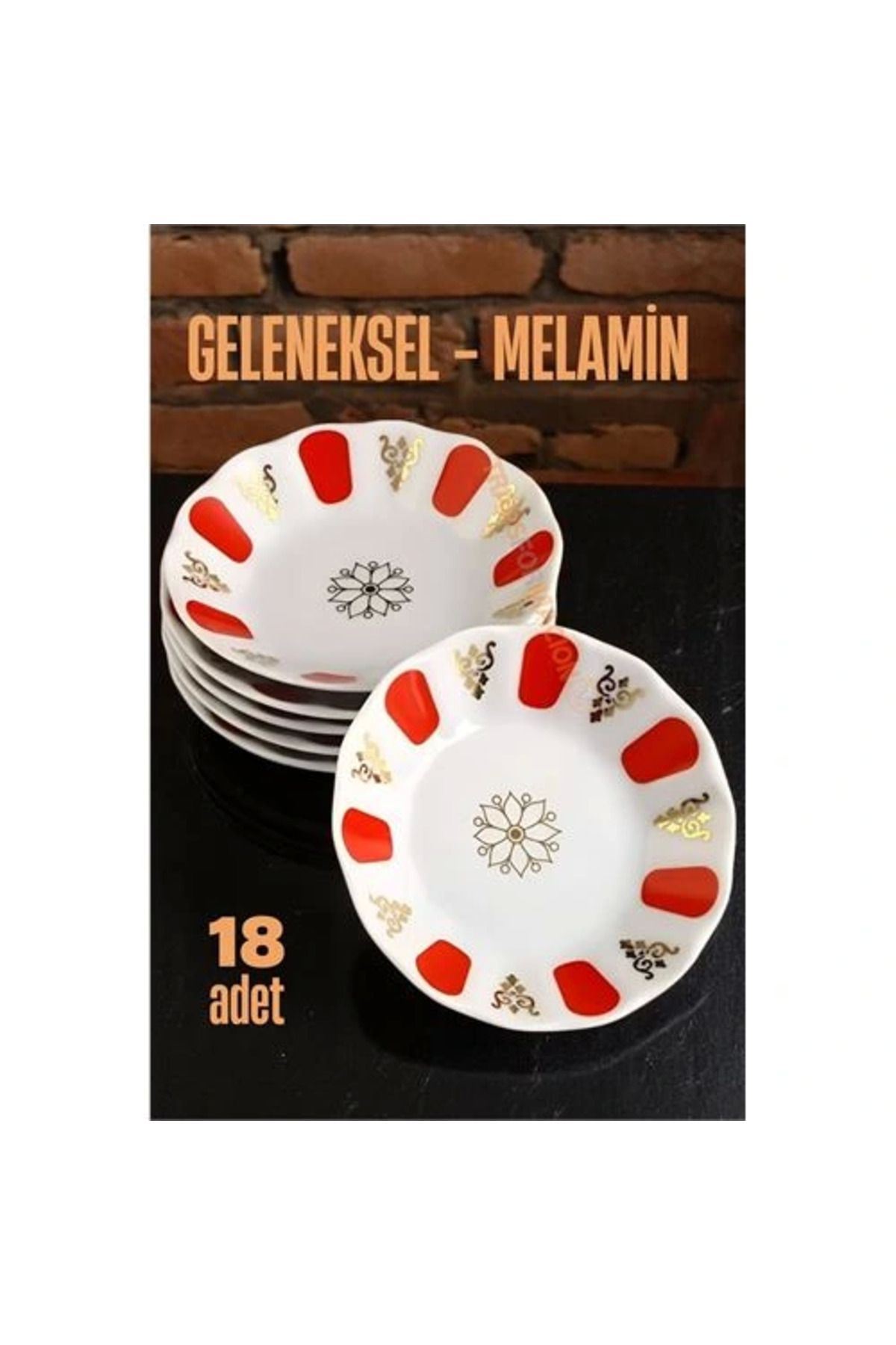 EGstore Çay Tabağı 18 Adet Geleneksel Türk Çay Bardağı Altlığı