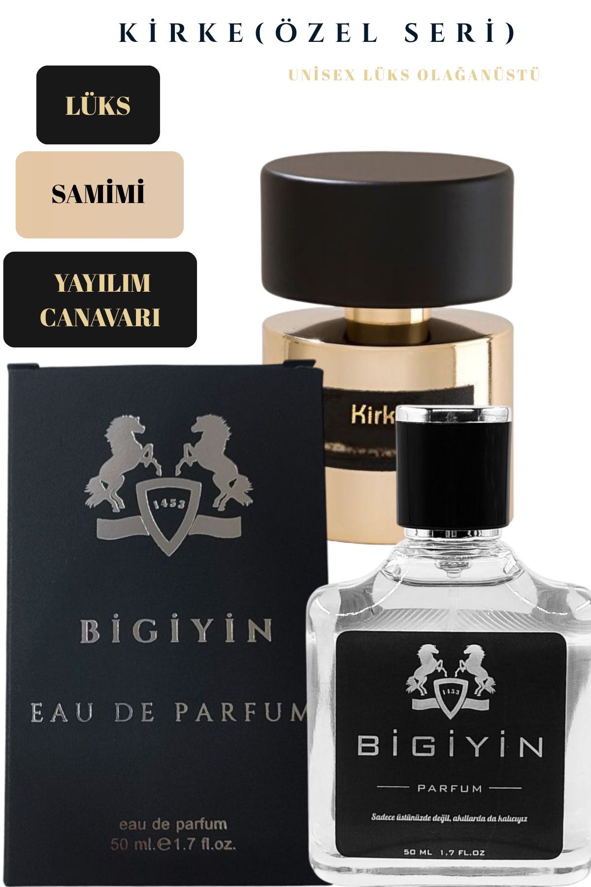 bigiyin Parfüm Kirkee Kokusu Kiirke Muadili Yüksek Kaliteli Arkada İz Bırakan Unisex Parfüm