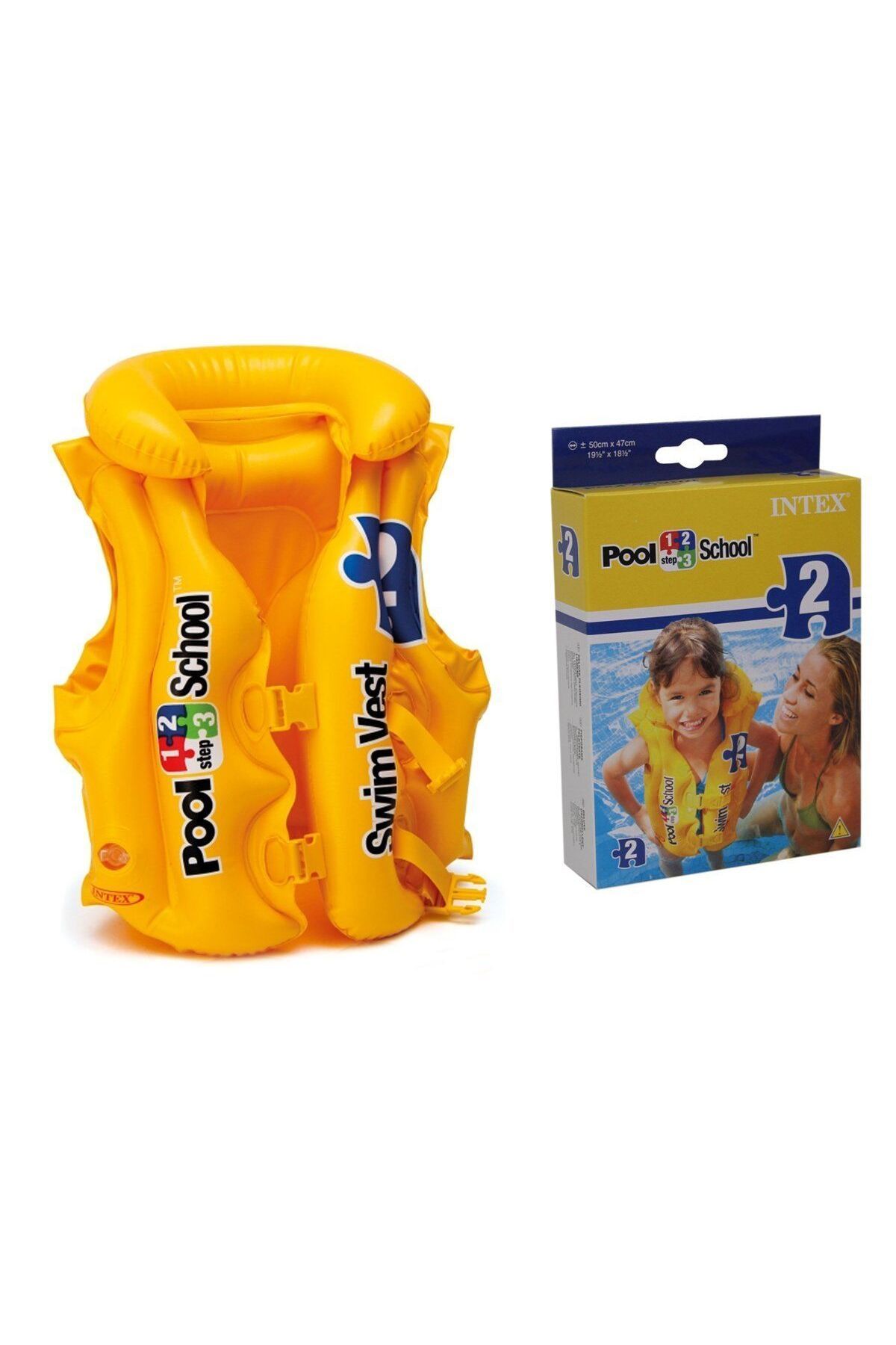 Easy Tedarik 58660 Yakalı Sarı Can Yeleği 50x47 cm