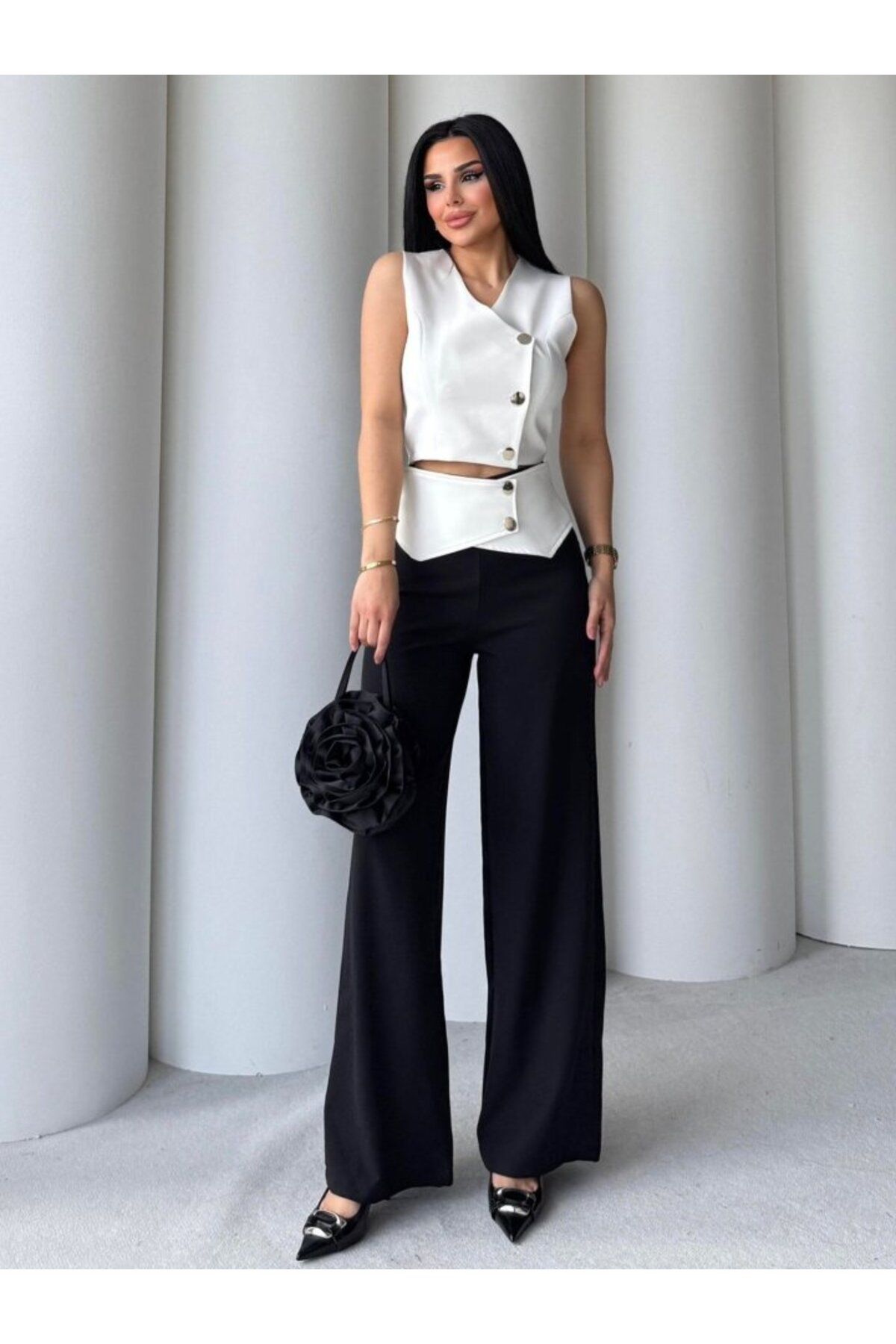 velmorafashion YELEKLİ TAKIM