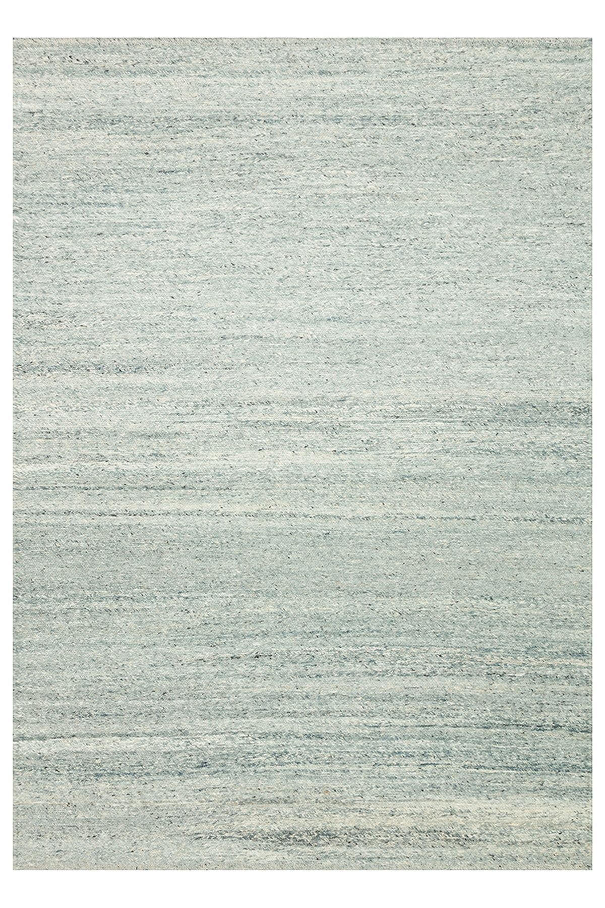 CARPETDOCIA Paglia Serisi %100 Naturel Yeni Zelanda Yünü Sumak Düğümü El Dokuma Salon Oturma Odası Halı BLUE