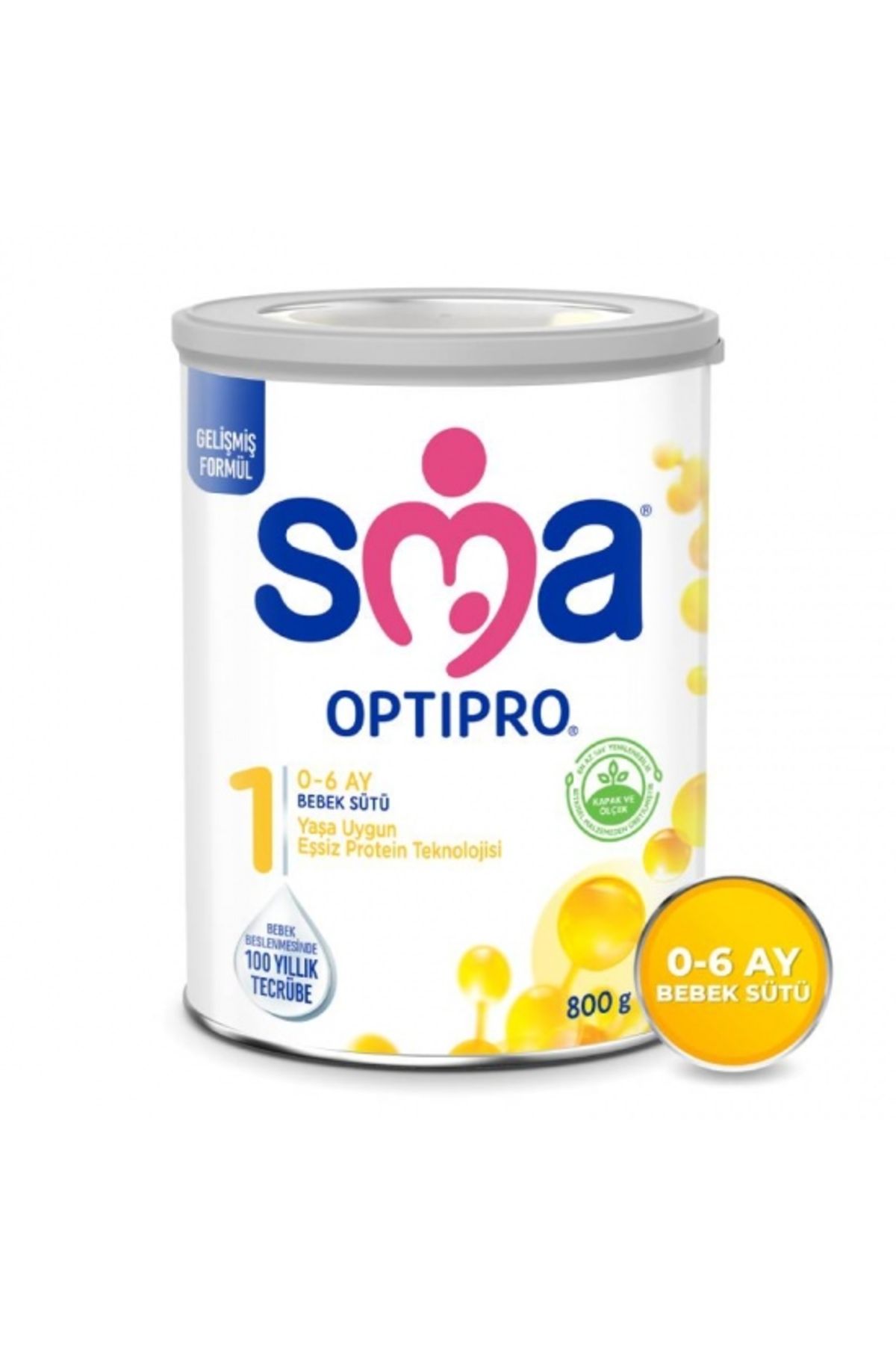 NEZADE STORE SMA Optipro Probiyotik 1 Bebek Devam Sütü 0-6 Ay 800 Gr