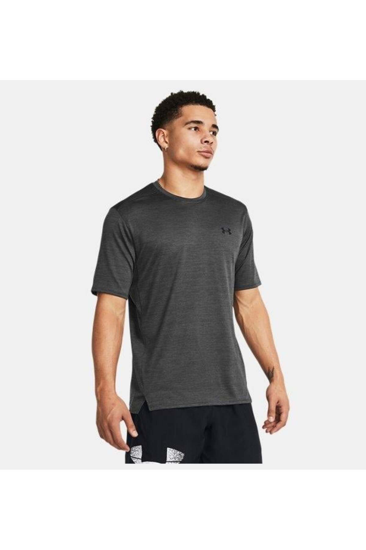 Under Armour Erkek UA Tech Vent Kısa Kollu TişörtGri