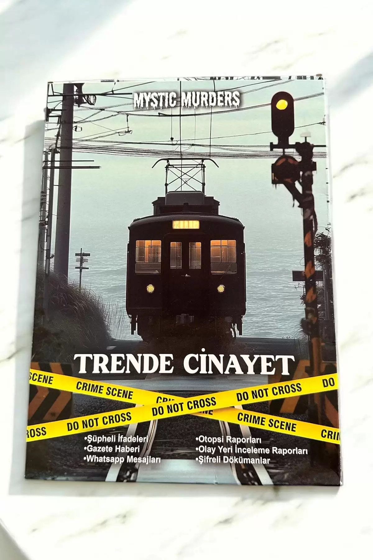 MODA Dedektiflik Cinayet Çözme Oyunu -Trende Cinayet