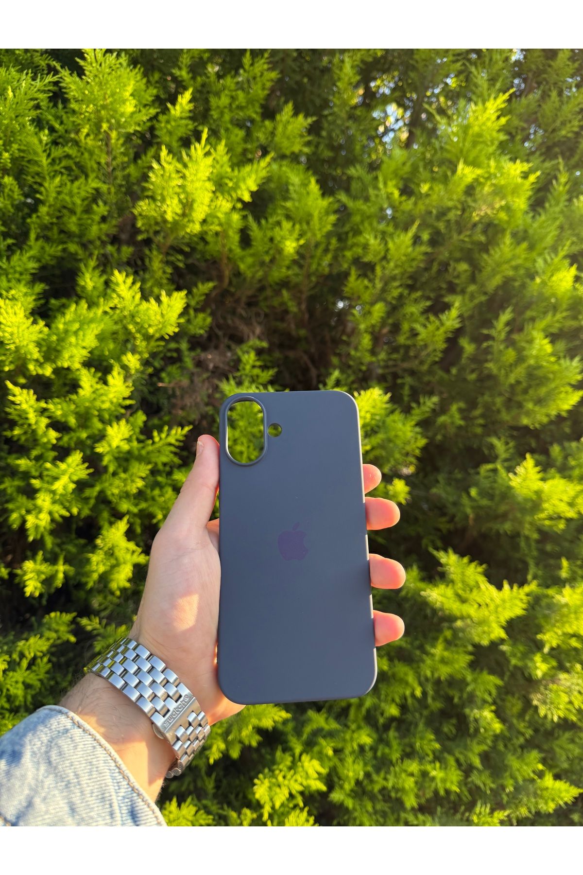 Thelioncase Apple iPhone 16 Plus Lansman Uyumlu İçi Kadife Silikon Kılıf