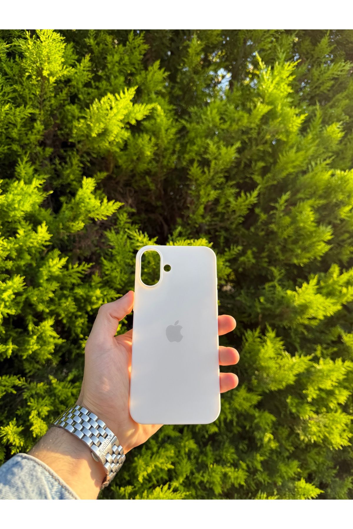 Thelioncase Apple iPhone 16 Plus Lansman Uyumlu İçi Kadife Silikon Kılıf