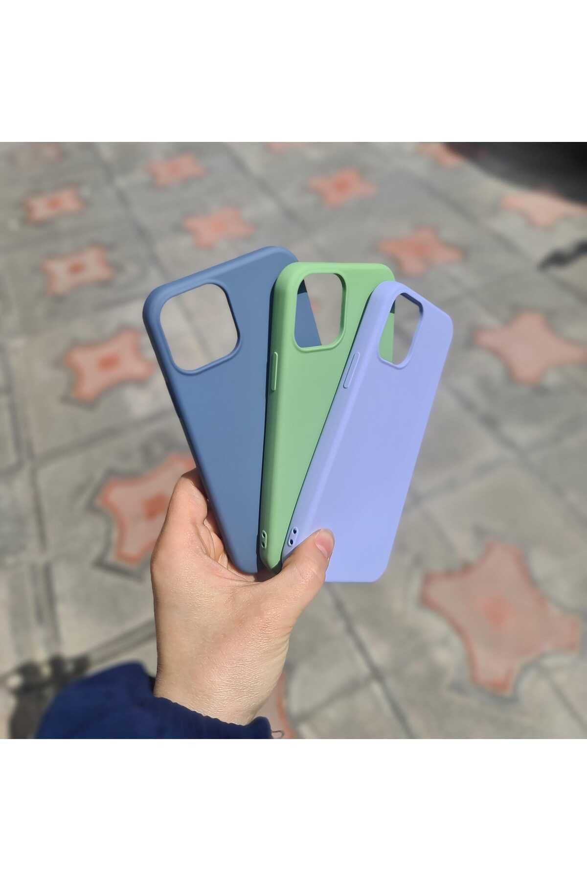 CEP-HANE Apple İphone 12 Silikon İçi Kadife Telefon Kılıf