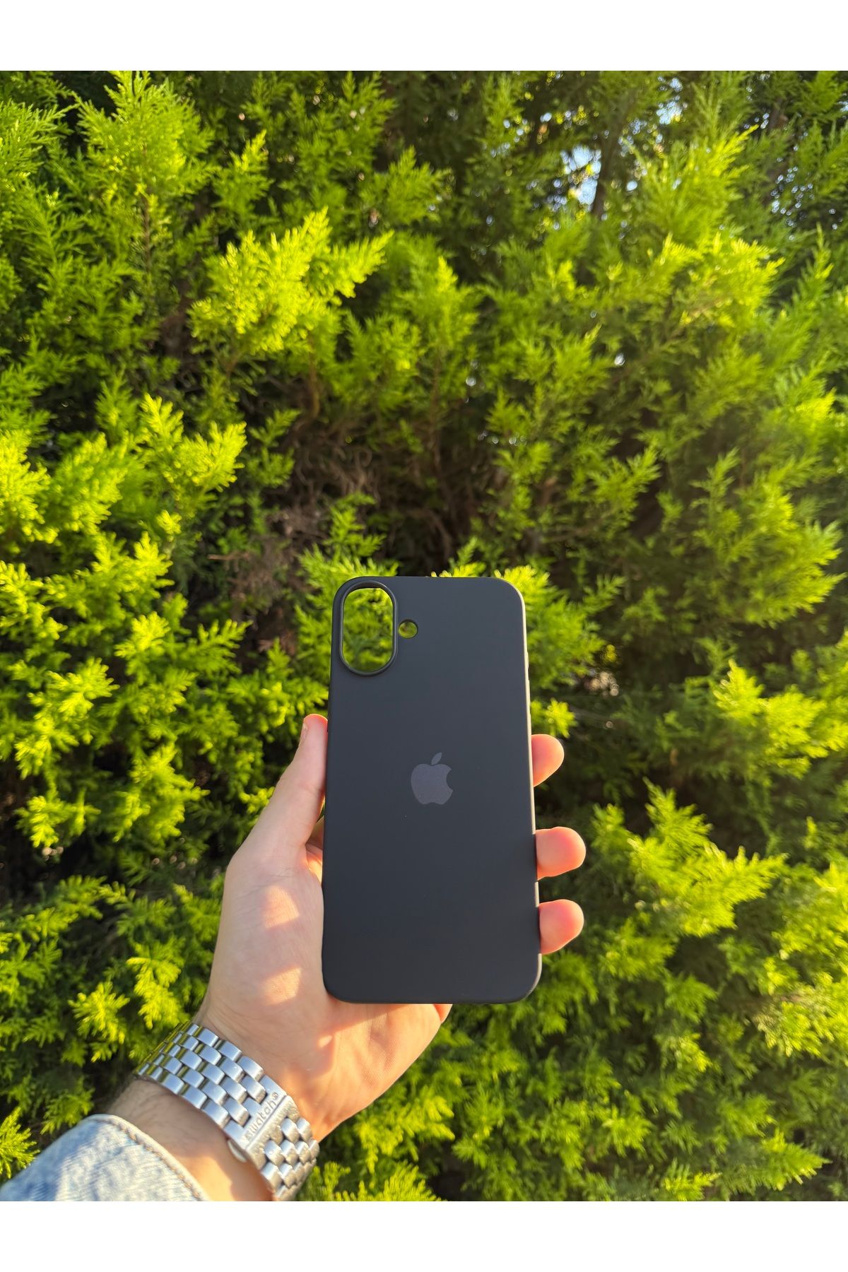 Thelioncase Apple iPhone 16 Plus Lansman Uyumlu İçi Kadife Silikon Kılıf