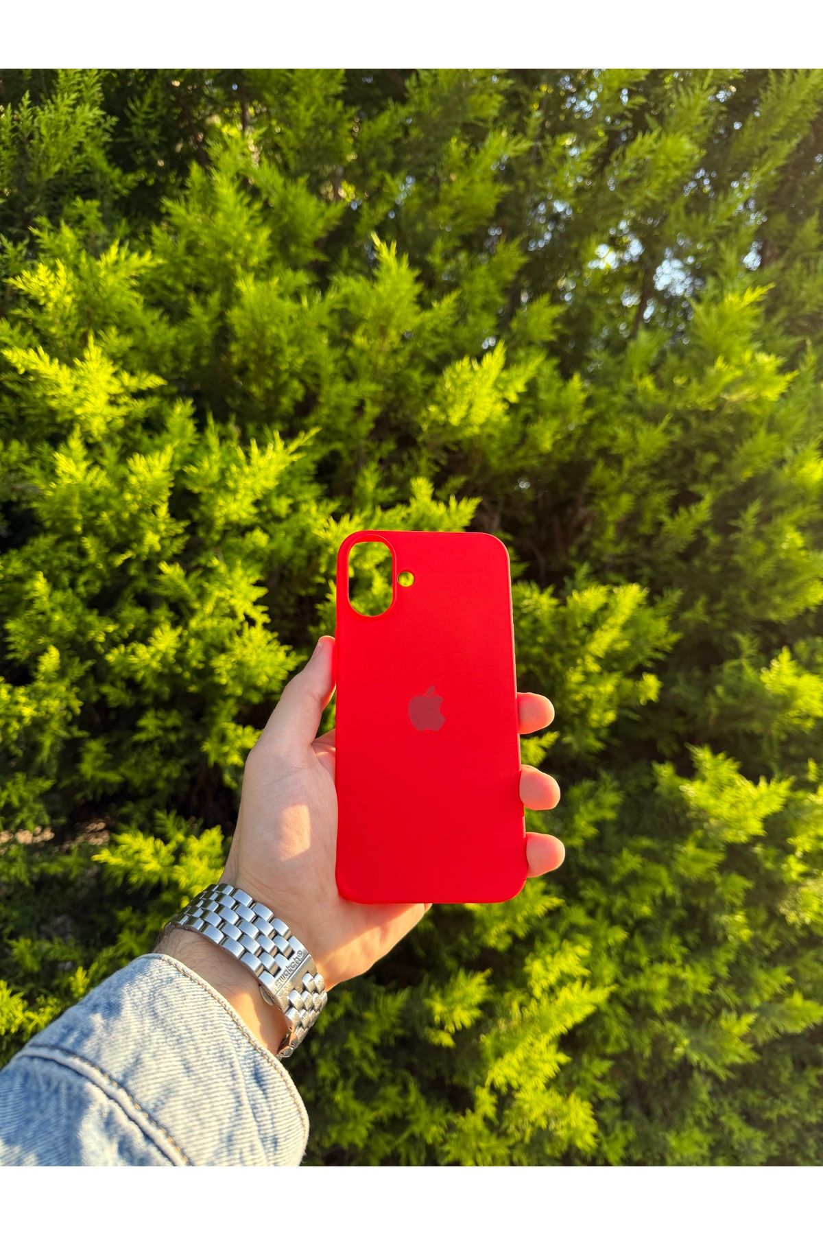 Thelioncase Apple iPhone 16 Plus Lansman Uyumlu İçi Kadife Silikon Kılıf