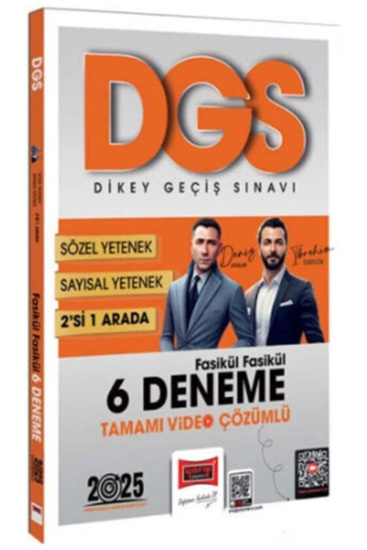 Ankara Kitap Merkezi 2025 DGS Sayısal Sözel 2 si Bir Arada Fasikül Fasikül 6 Deneme Yargı Yayınları