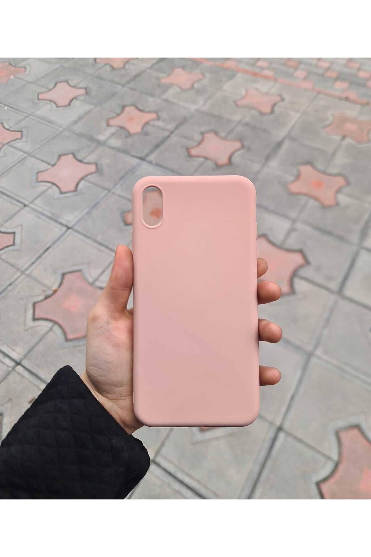 CEP-HANE Apple iPhone Xs Max Silikon İçi Kadife Telefon Kılıfi