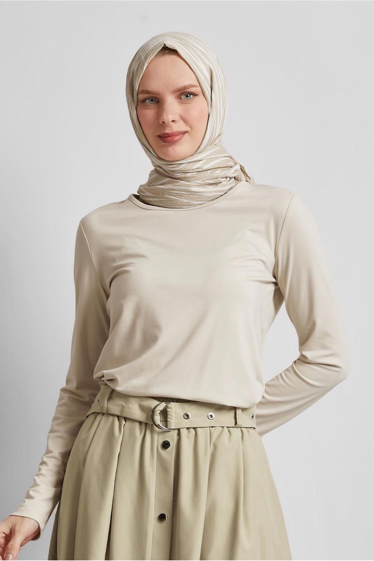 Alvina BİSİKLET YAKA BODY 45640