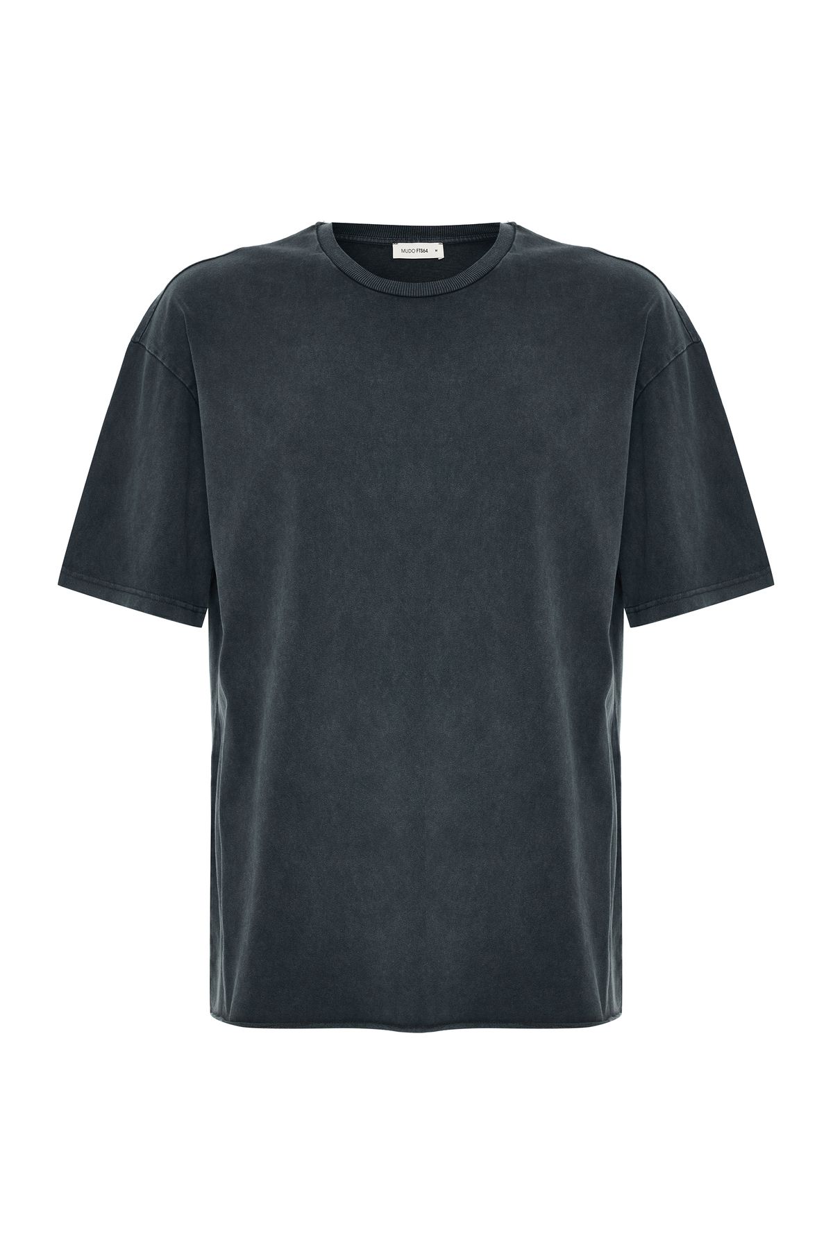 Mudo OVERSIZE BİSİKLET YAKA T-SHIRT