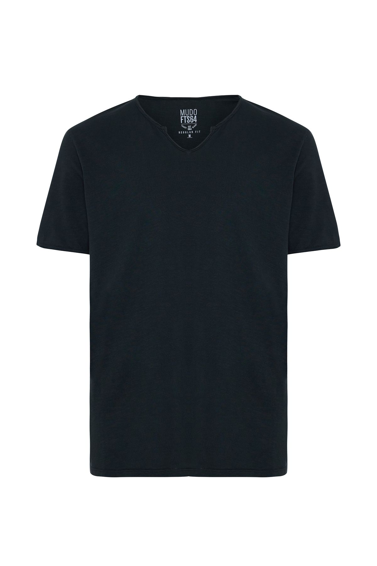Mudo HENLEY YAKA KISA KOLLU T-SHIRT