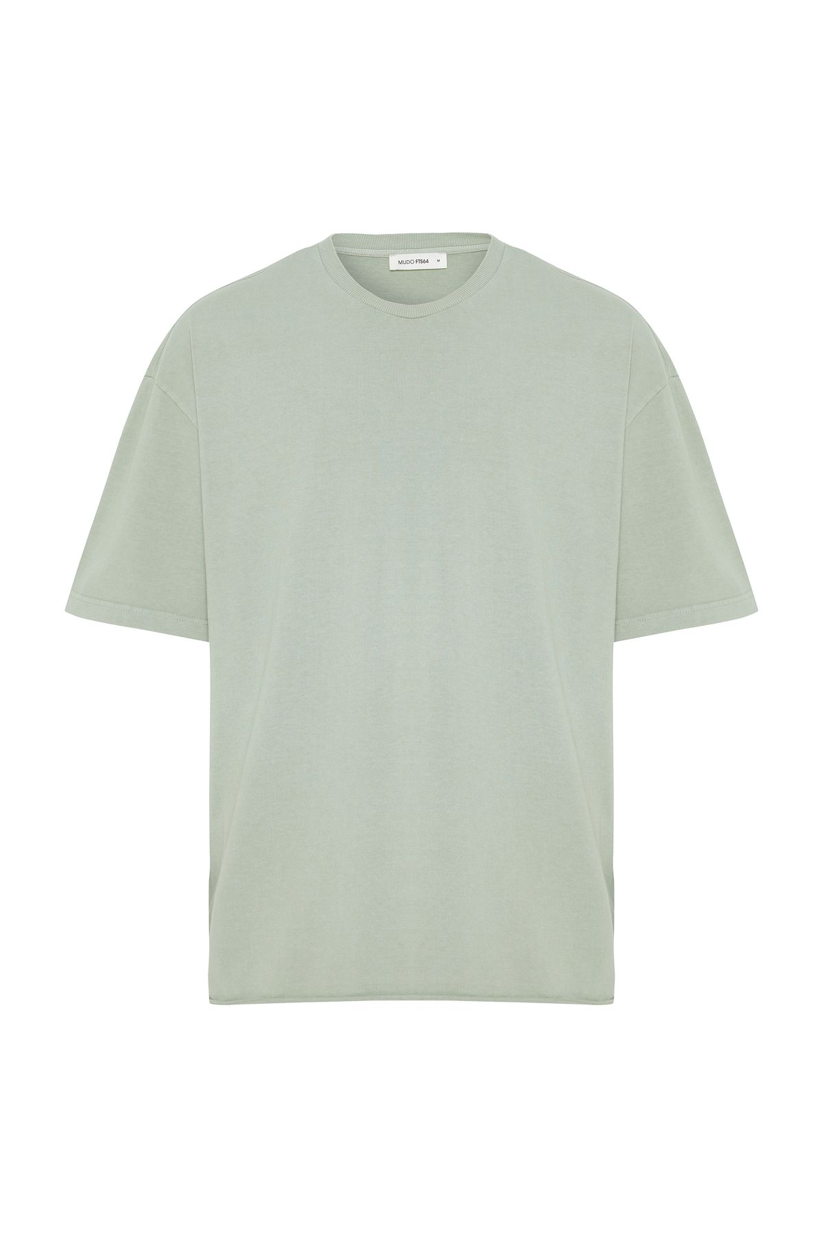 Mudo OVERSIZE BİSİKLET YAKA T-SHIRT
