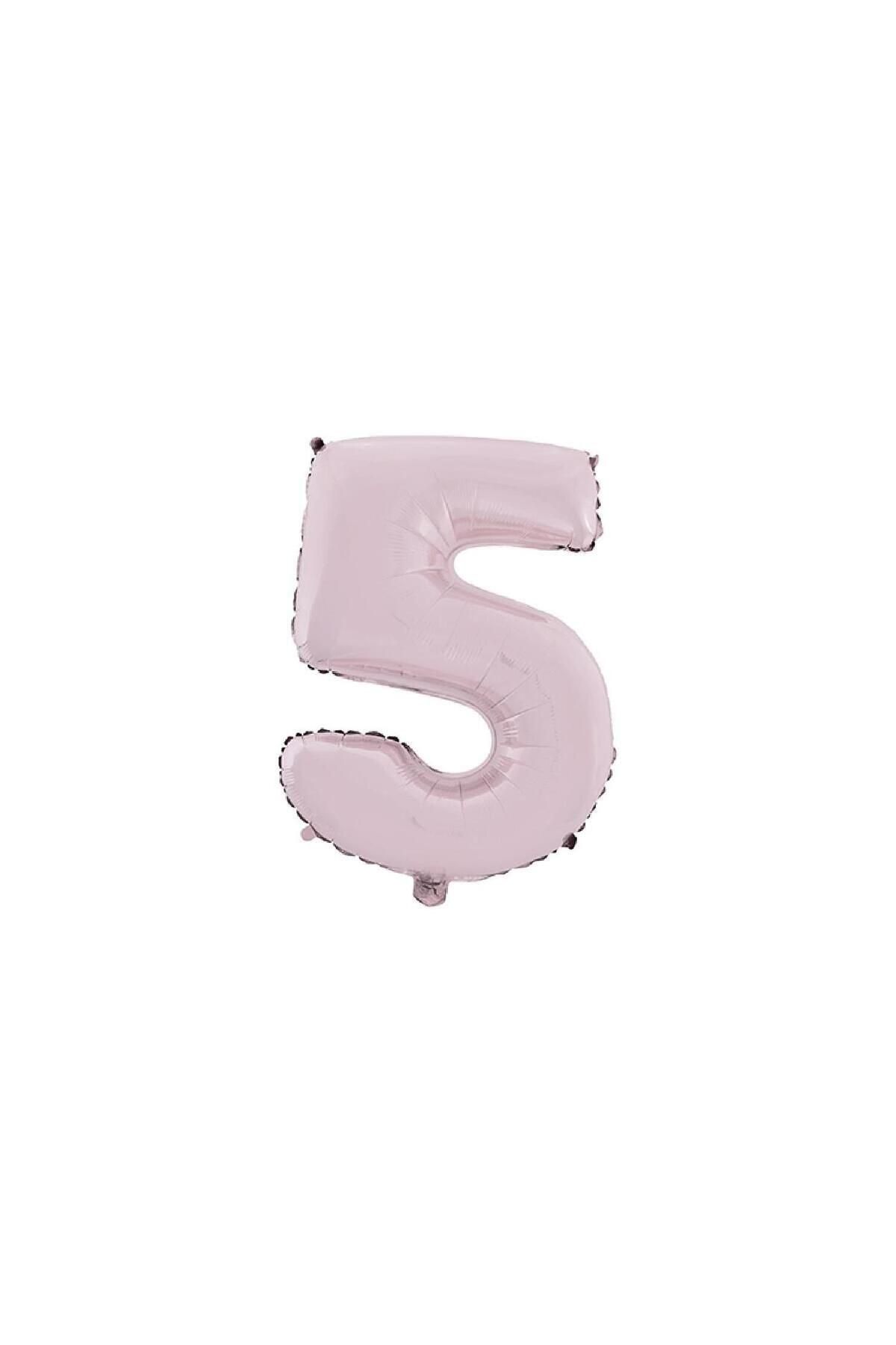 TATLI GÜNLER 26" 74 CM FOLYO BALON RAKAM 5 MAT PEMBE