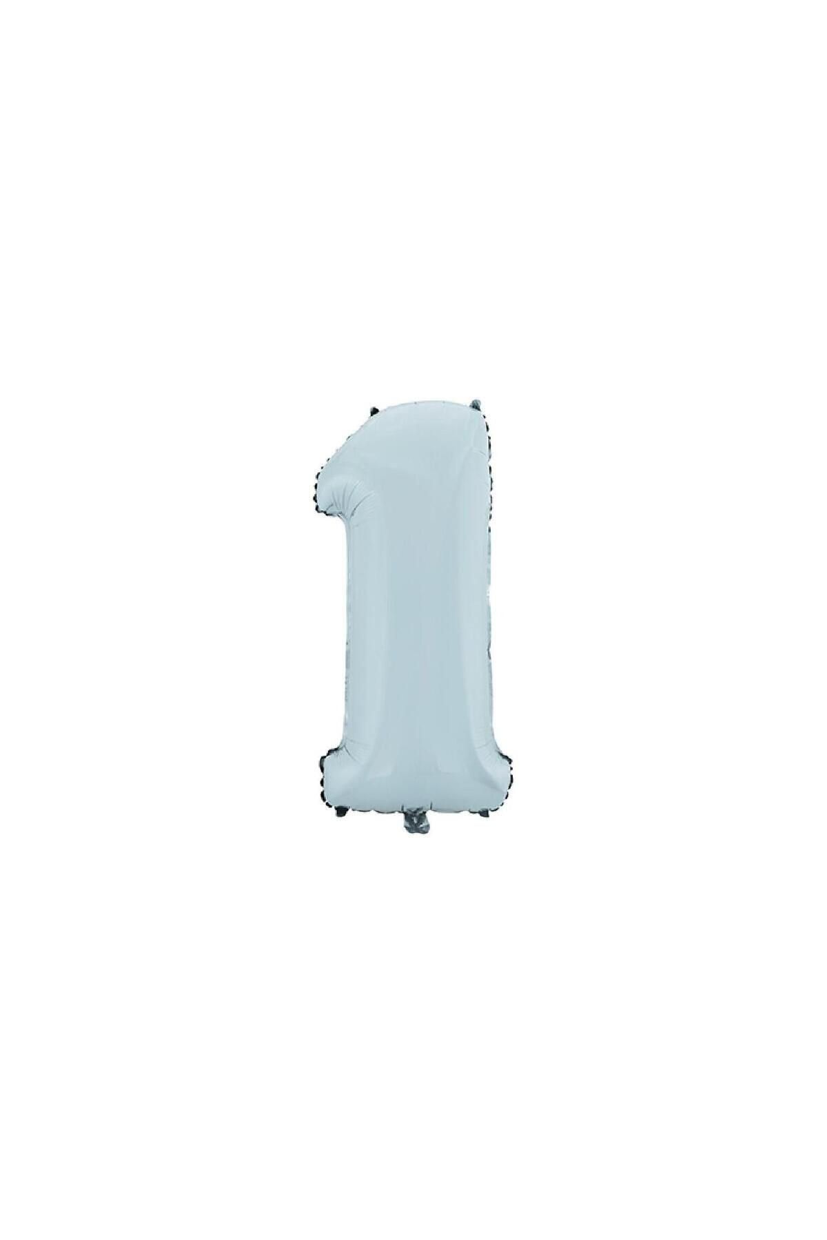 TATLI GÜNLER 26" 74 CM FOLYO BALON RAKAM 1 MAT MAVİ