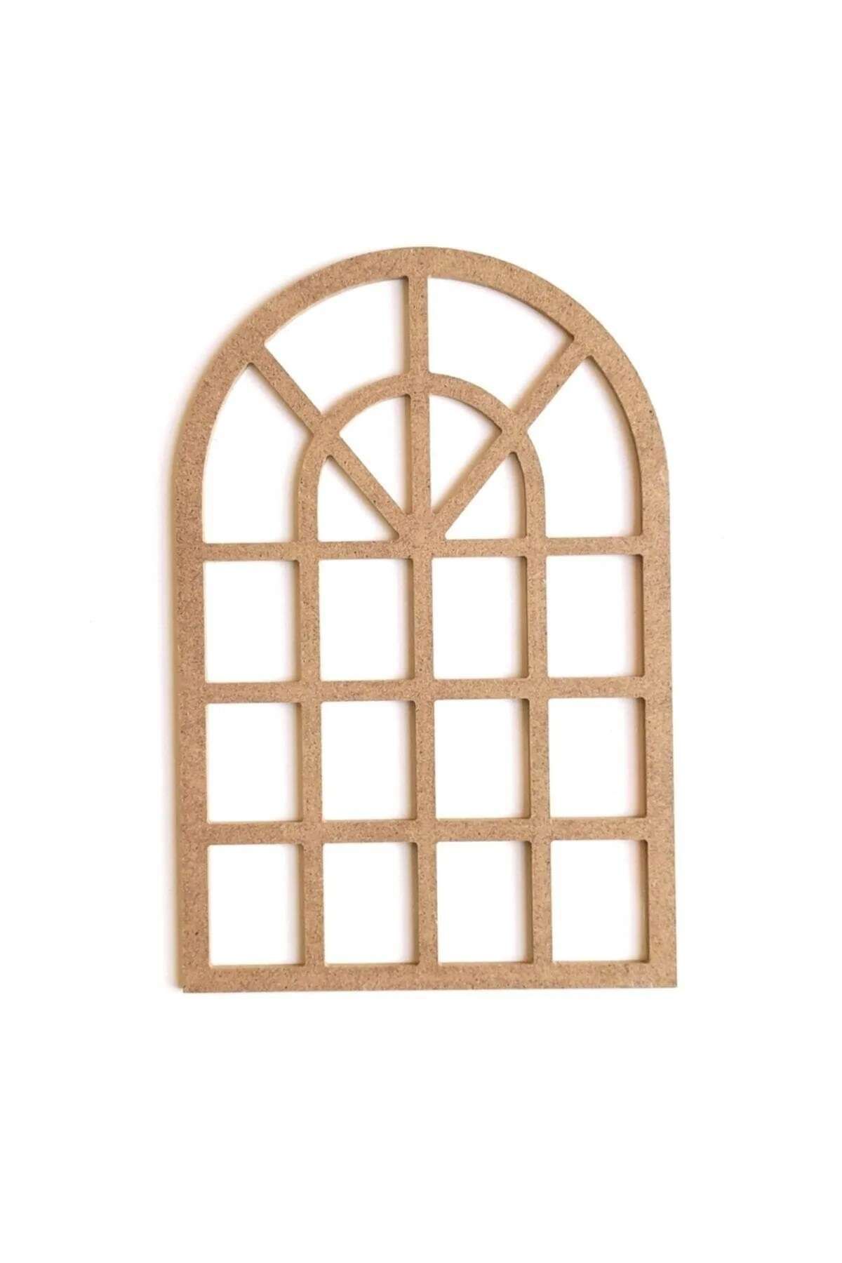 KESERLER HİNT PENCERESİ BOYANABİLİR HAM MDF