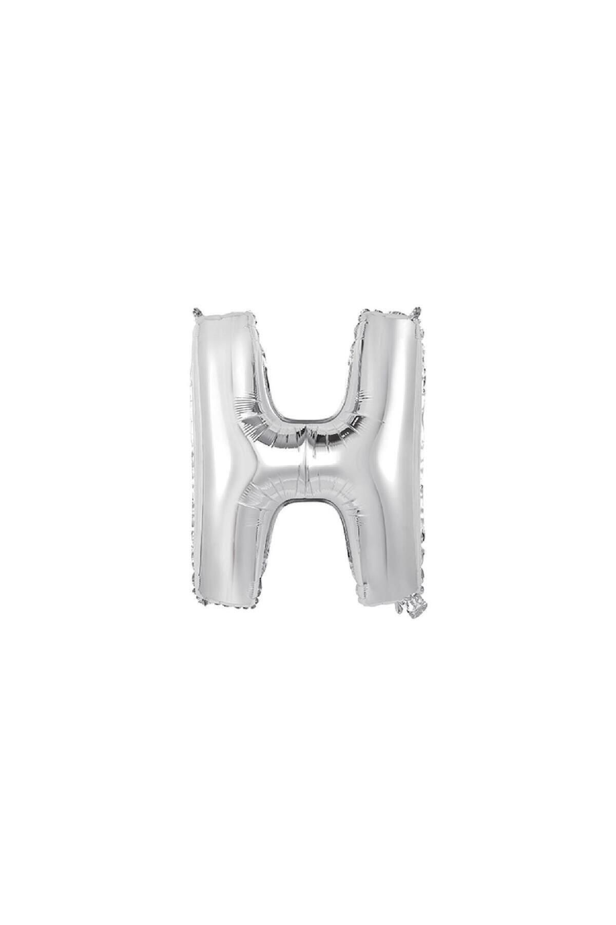 TATLI GÜNLER 26" 74 CM FOLYO BALON HARF H GÜMÜŞ