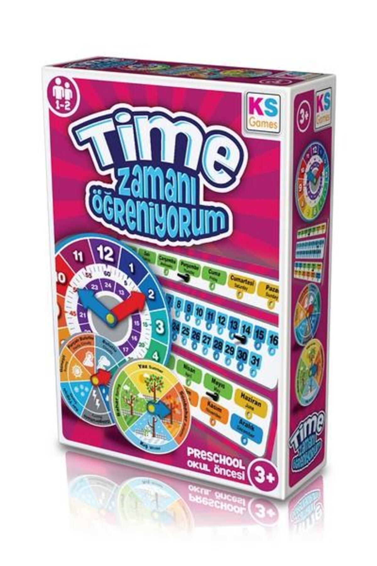 Ks Puzzle Zamanı Öğreniyorum Okul Öncesi