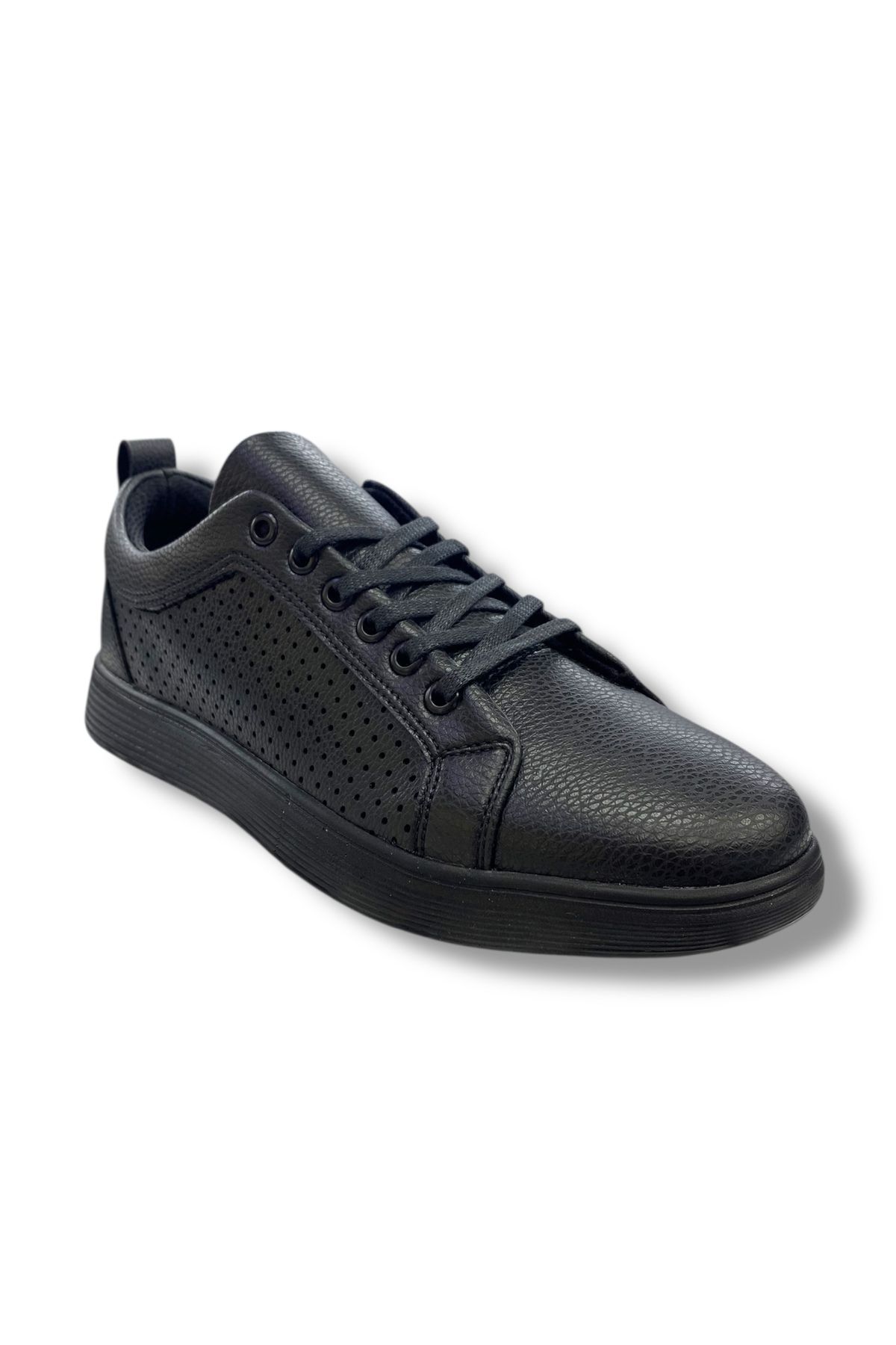 CONTEYNER Erkek Günlük Kullanım Ayakkabı Siyah Cilt Sneaker