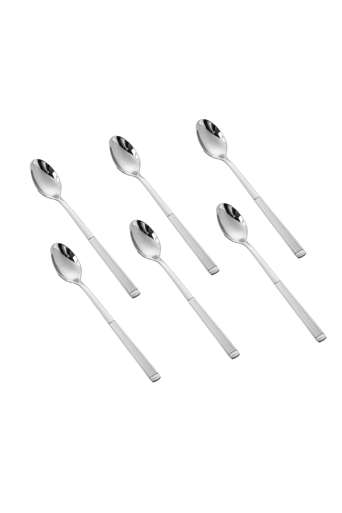ABAREEK-36-Piece Silver and Gold Stainless Steel Flatware Set 5