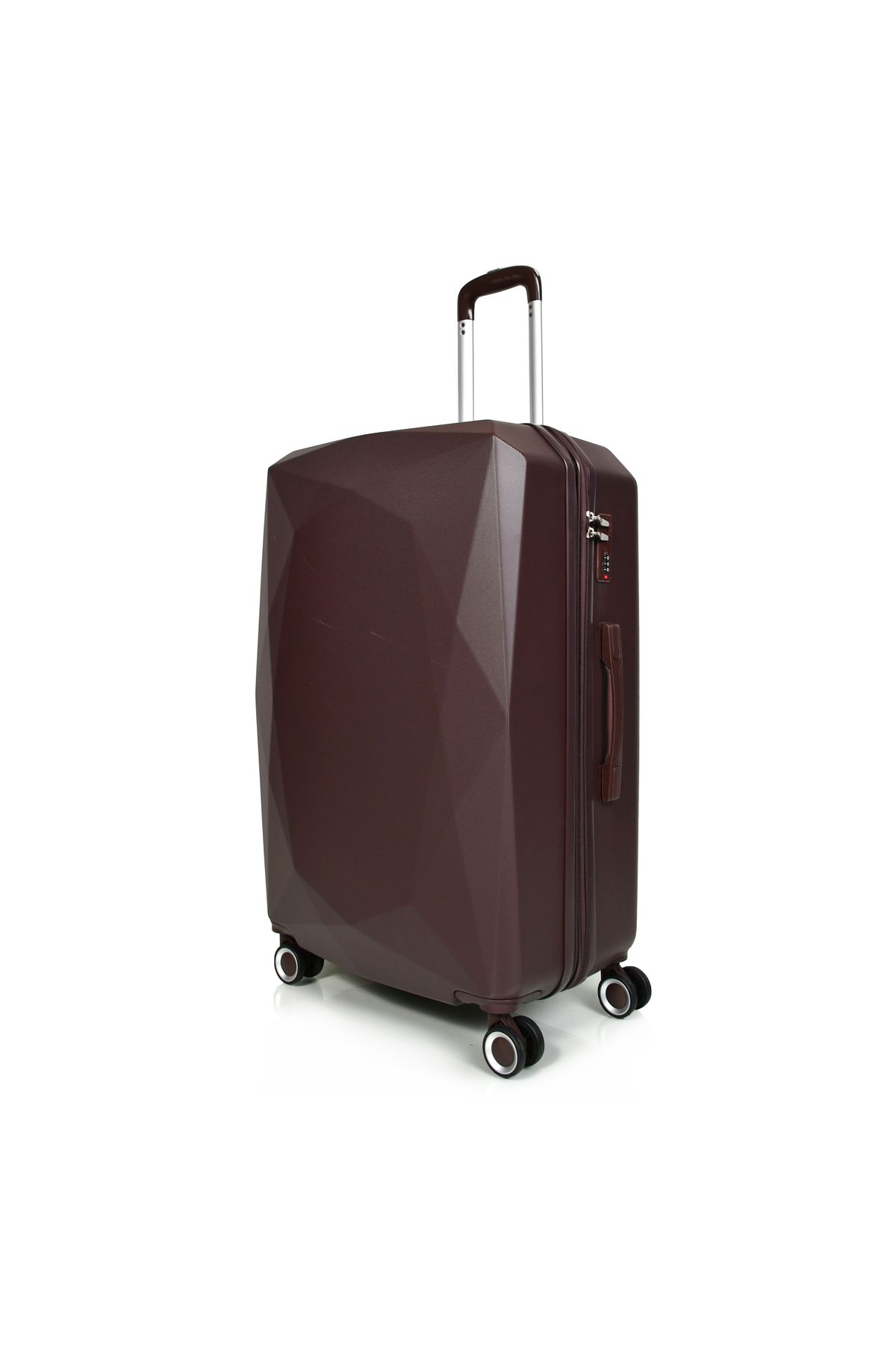 MORANO-Morano 4-Piece Luggage Set Durable and Lightweight Spinner Wheeled Suitcase with Numbered Security Lock 4