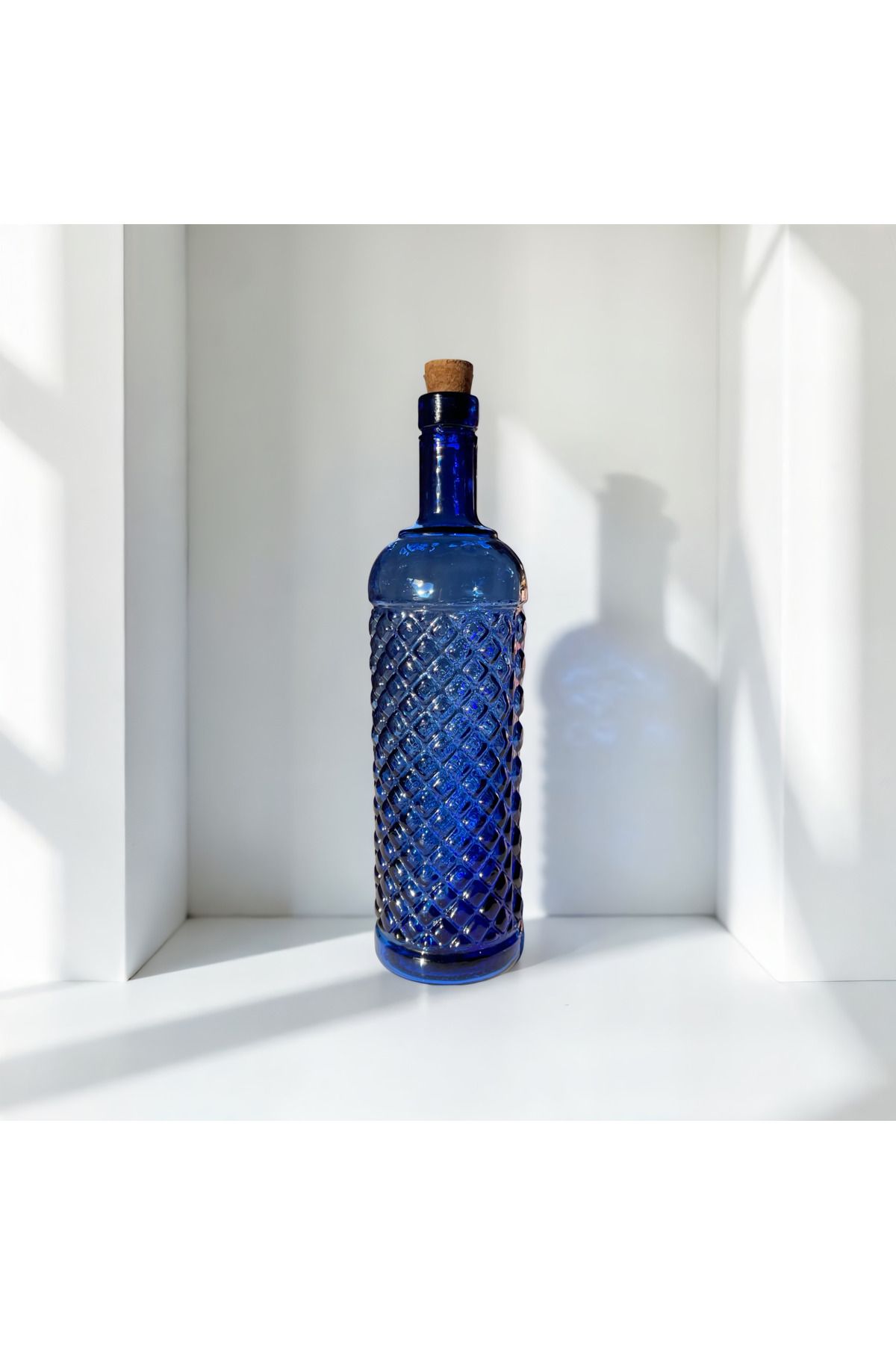 LOTUS BOTTLE Velara Mavi Güneş Şişesi- Su Şişesi (tıpalı Kapak)
