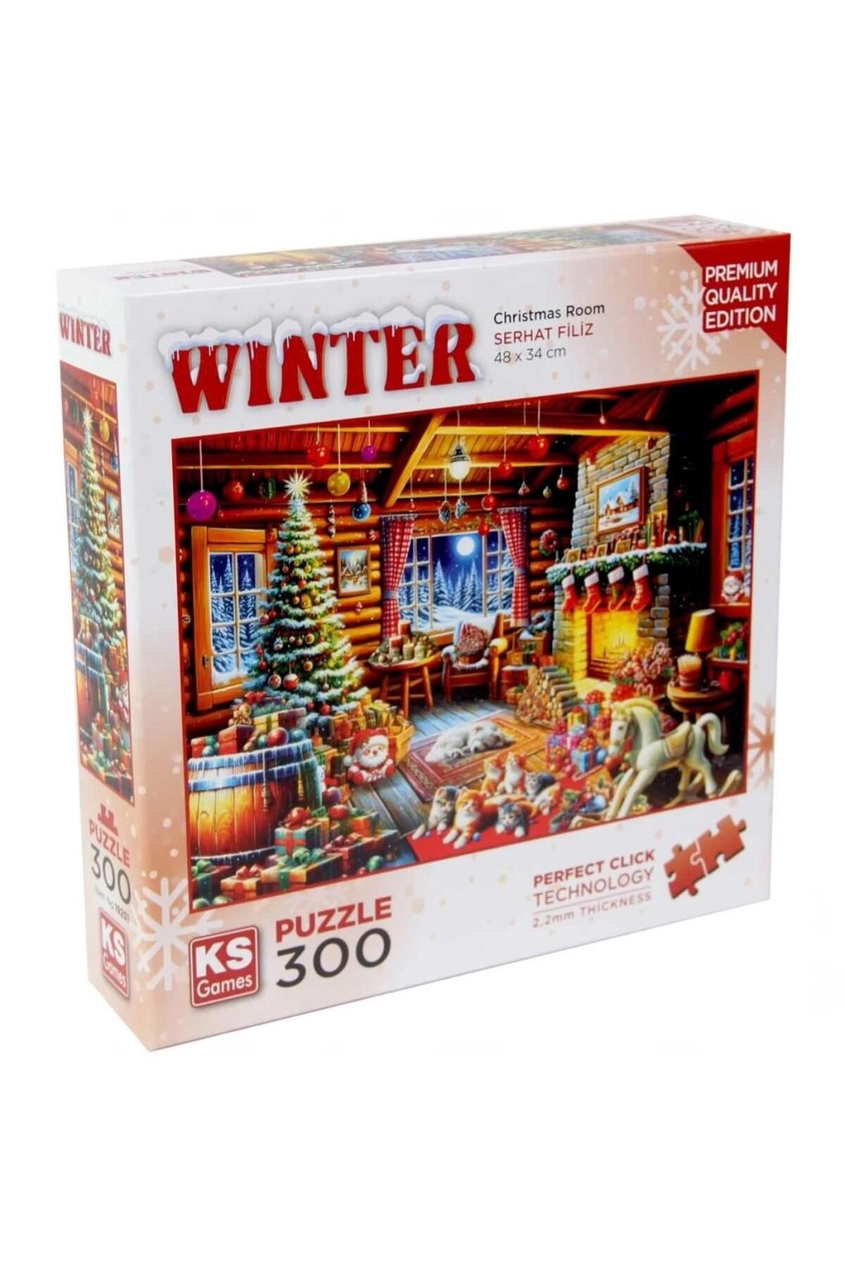 Ks Puzzle Christmas Room Puzzle 300 Parça