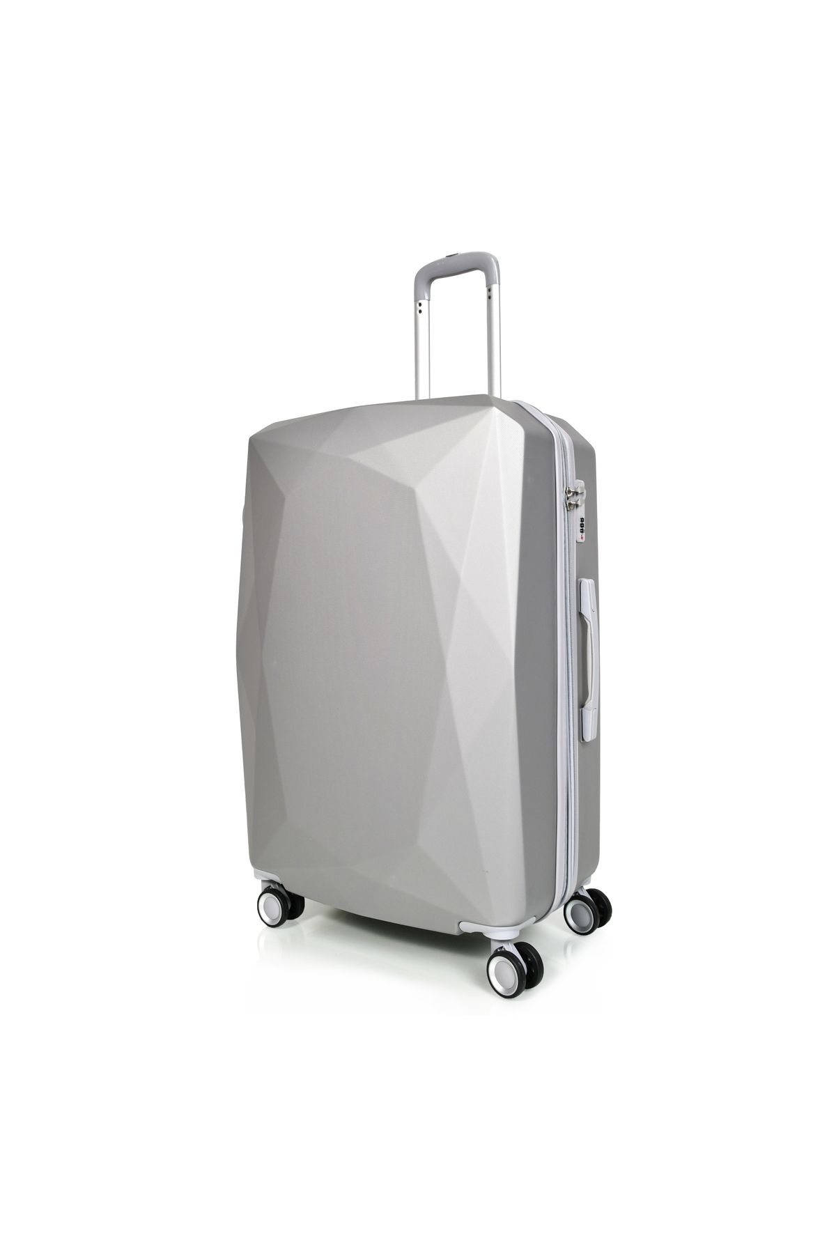 MORANO-Morano 4-Piece Luggage Set Durable and Lightweight Spinner Wheeled Suitcase with Numbered Security Lock 4