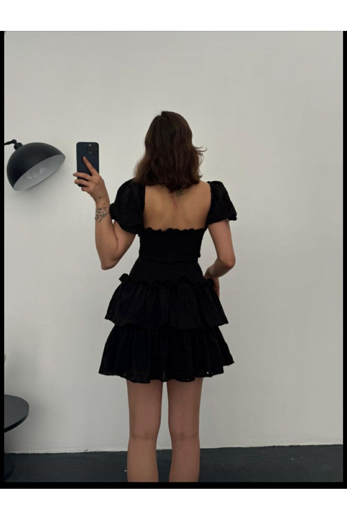 BRGCLOTHING Kadın Önü Büzgülü Etekli Croplu Takım