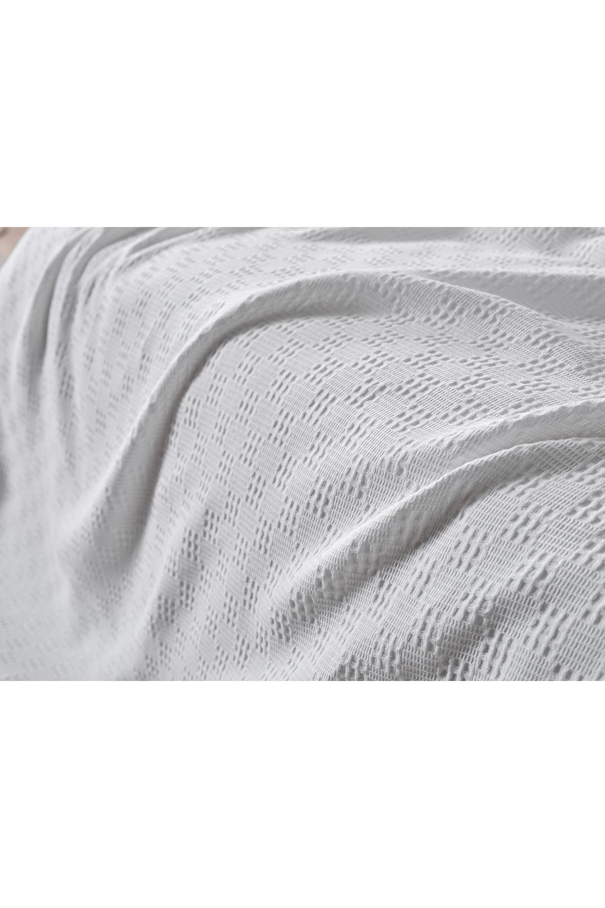 Doqu Home Masal Pike Takımı Çift Kişilik Beyaz
