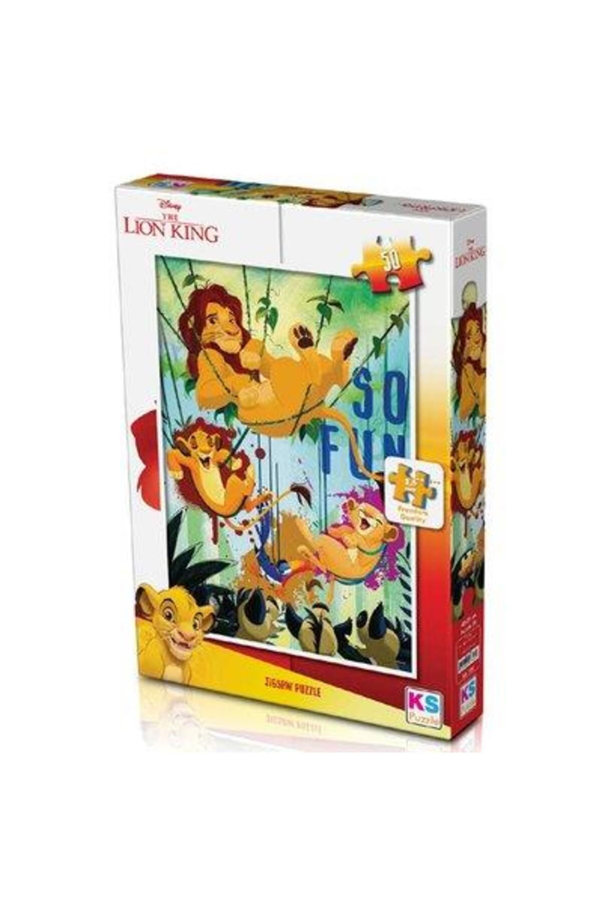 Ks Puzzle Lıon Kıng Puzzle 50 Parça