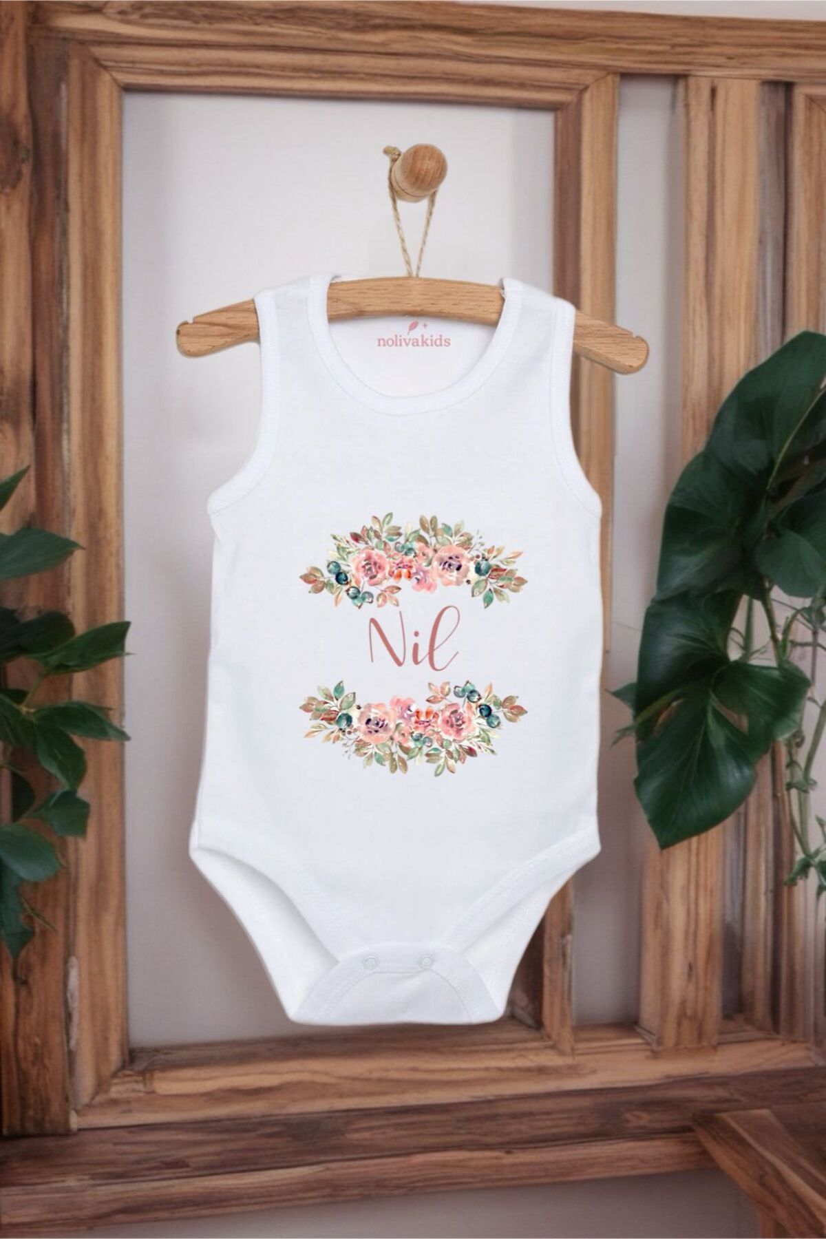 noliva bebek ve çocuk Baskılı Bebek Zıbını