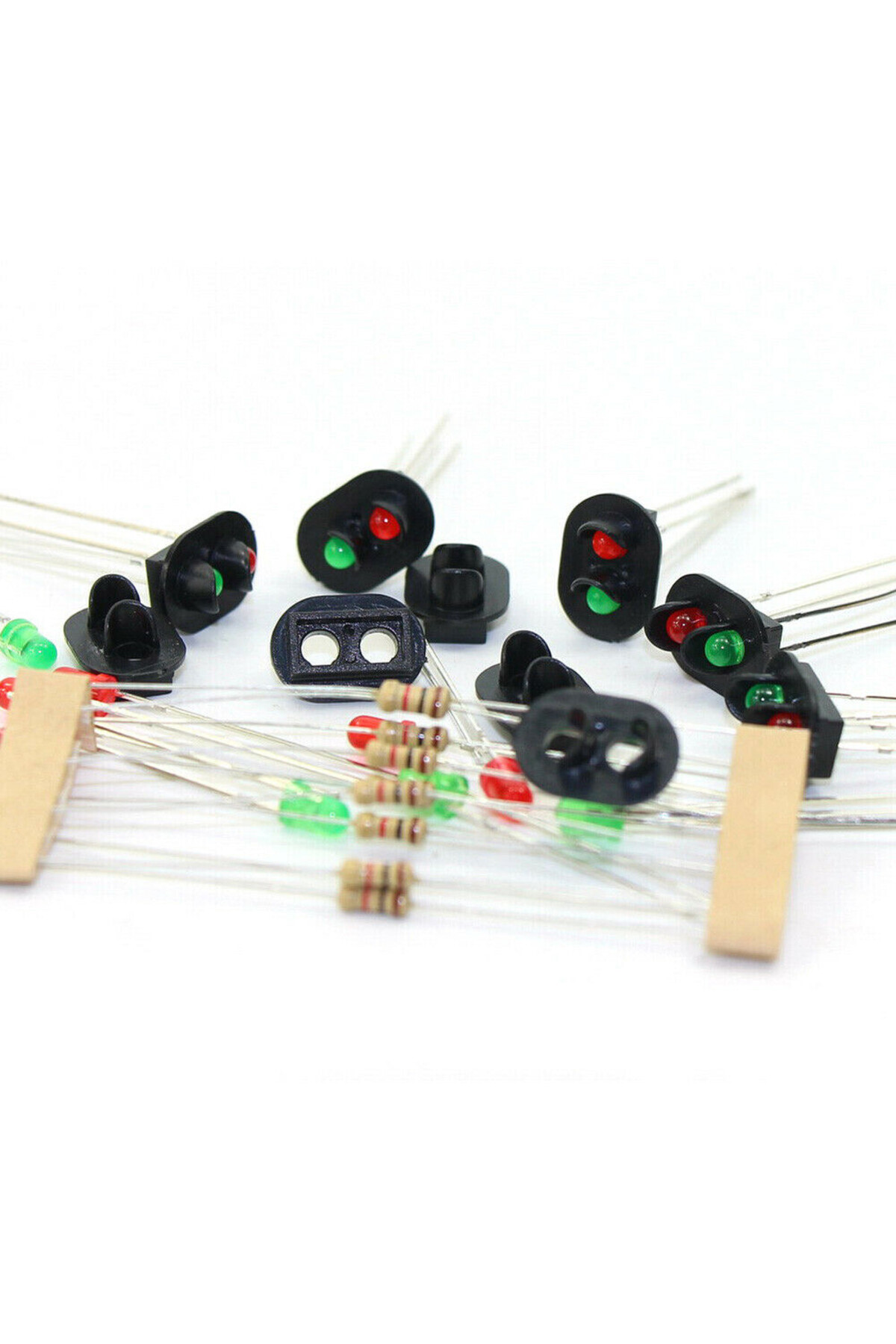 Choice-10pcs Signal Heads With 3mm Leds For Railway Signal Ho Or Oo Scale Building Construction Toys Mod... 4