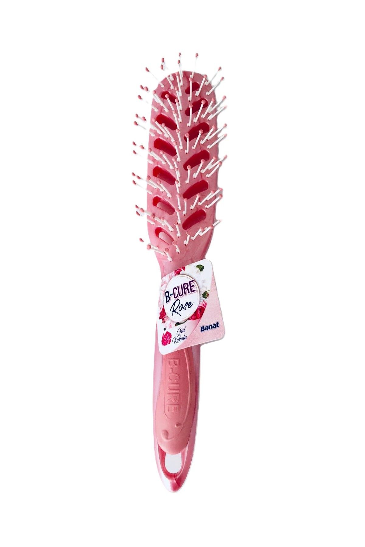 Banat B-CURE Rose Saç Fırçası / 24 cm